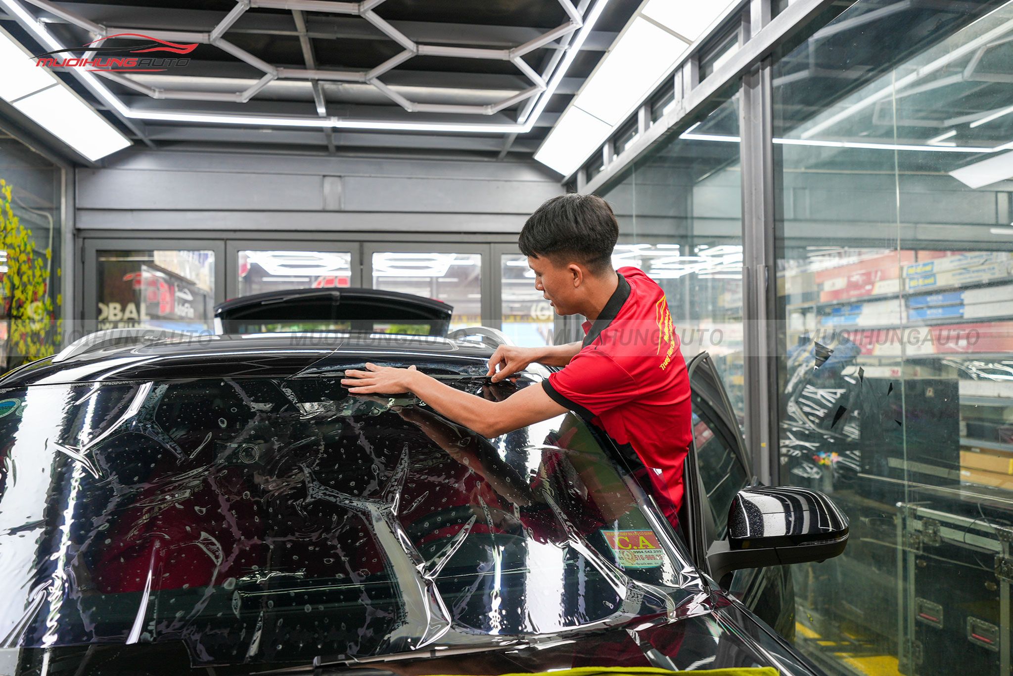 Dán phim cách nhiệt 3M cho xe Volkswagen Teramont 2024