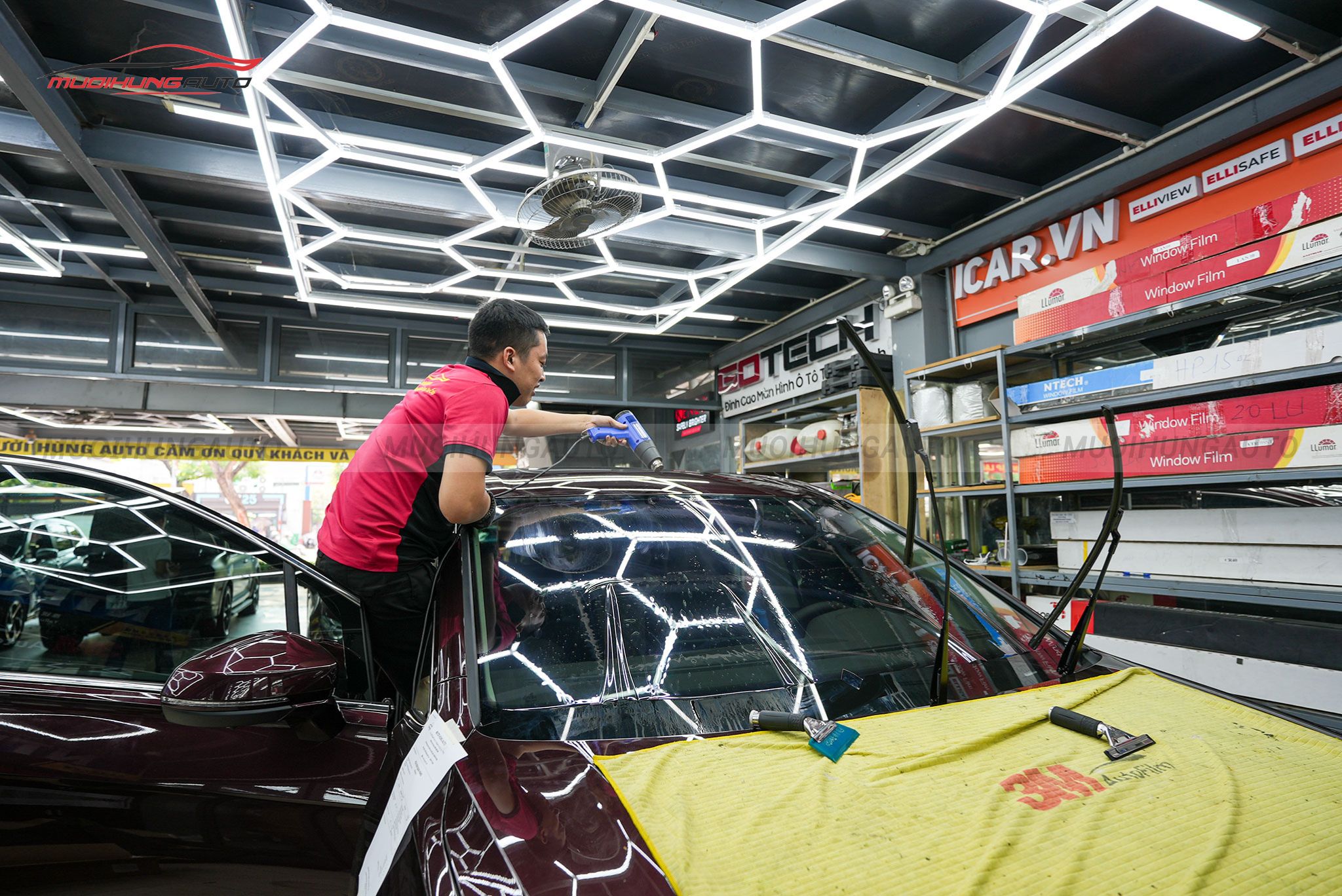 Dán phim cách nhiệt 3M cho xe Volkswagen Viloran 2024