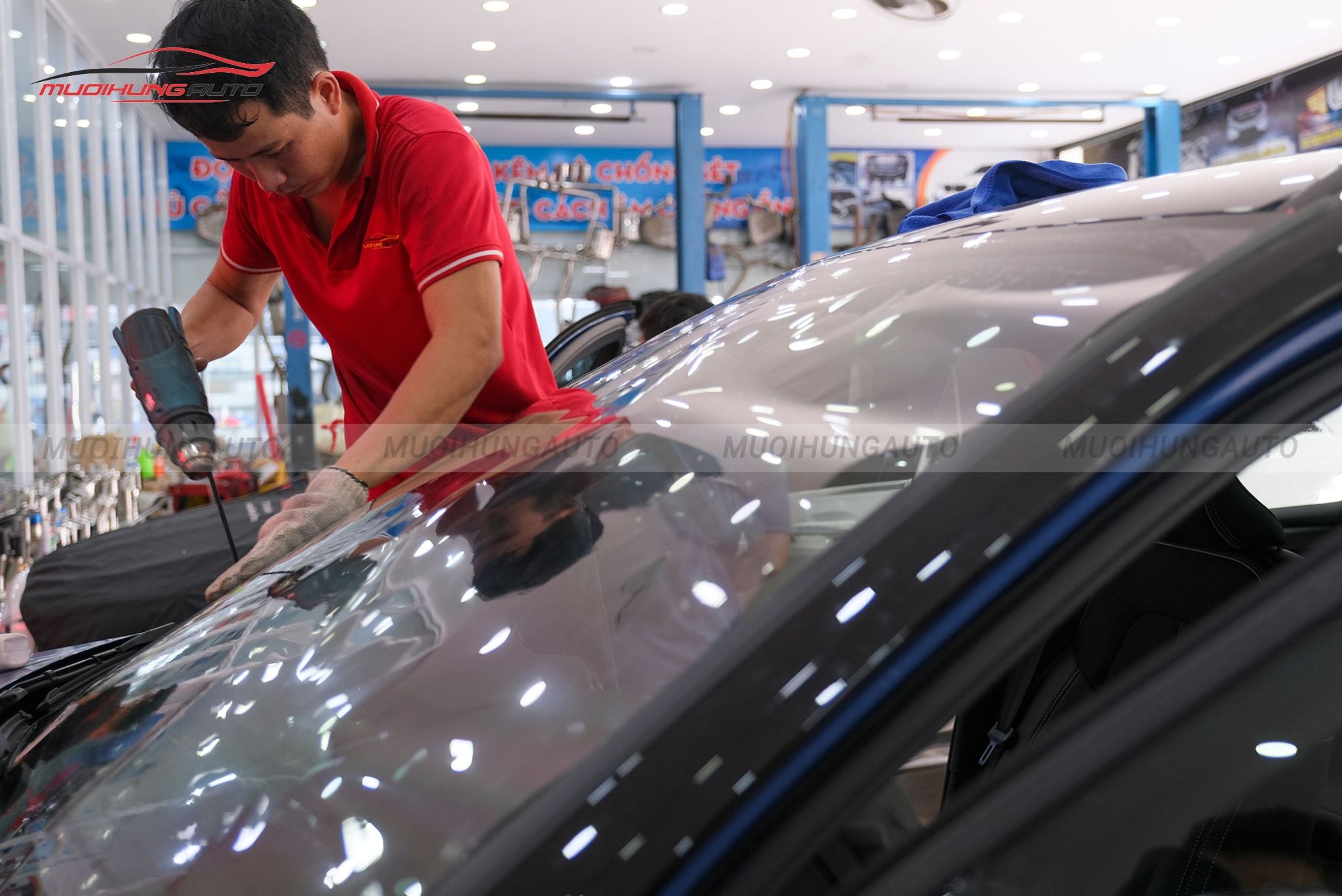 Dán phim cách nhiệt 3M cho xe Volvo XC40