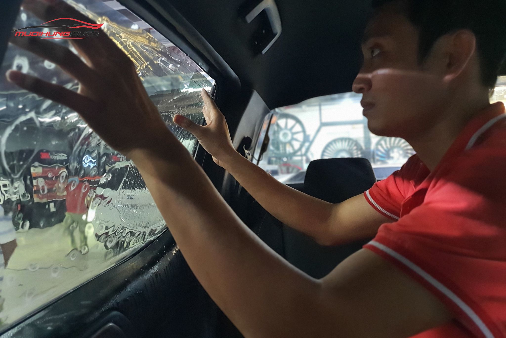 Dán phim cách nhiệt 3M Ford Ranger 2021