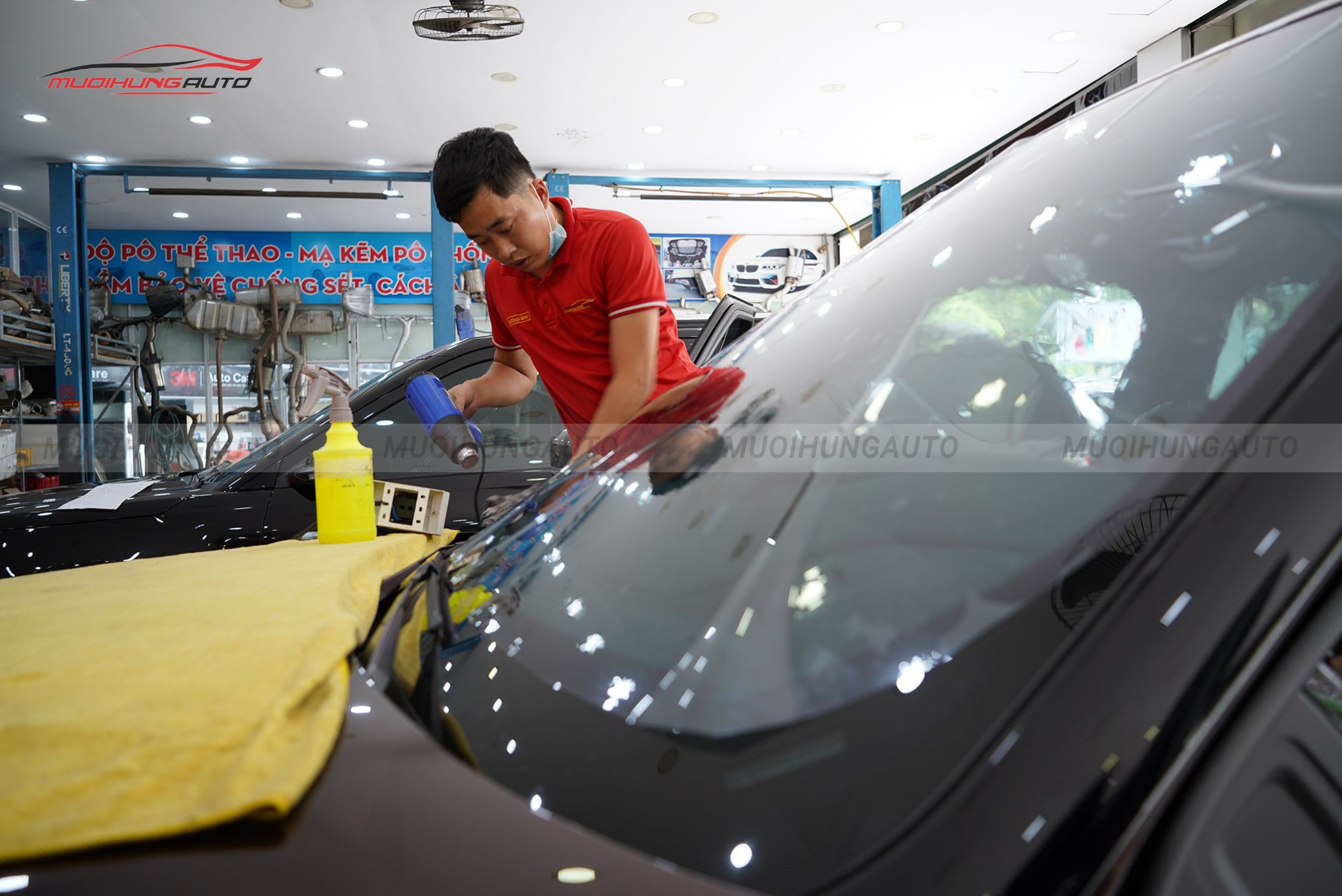 Dán phim cách nhiệt 3M Land Rover Range Rover 2020