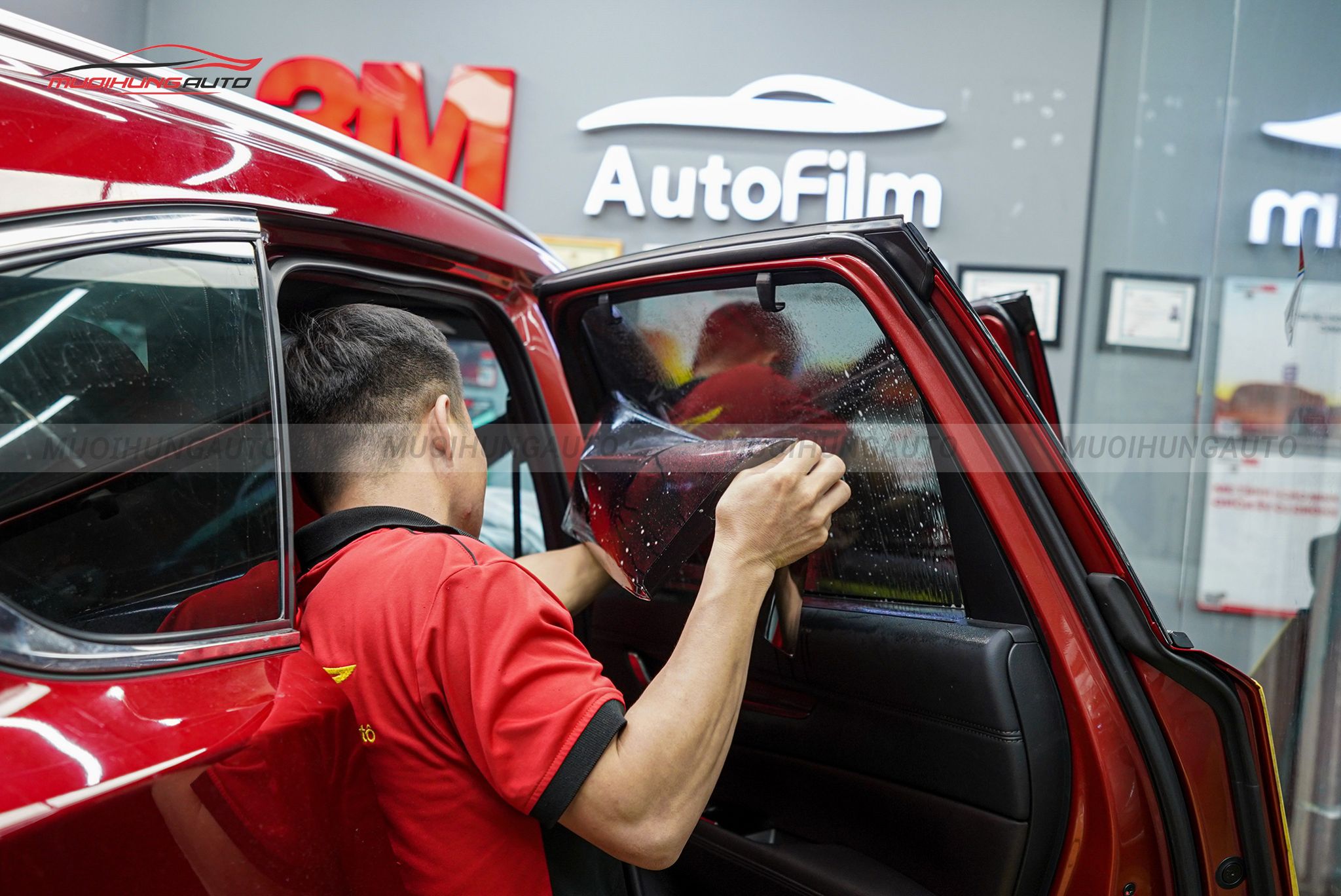 Dán phim cách nhiệt 3M Mazda CX8 2023