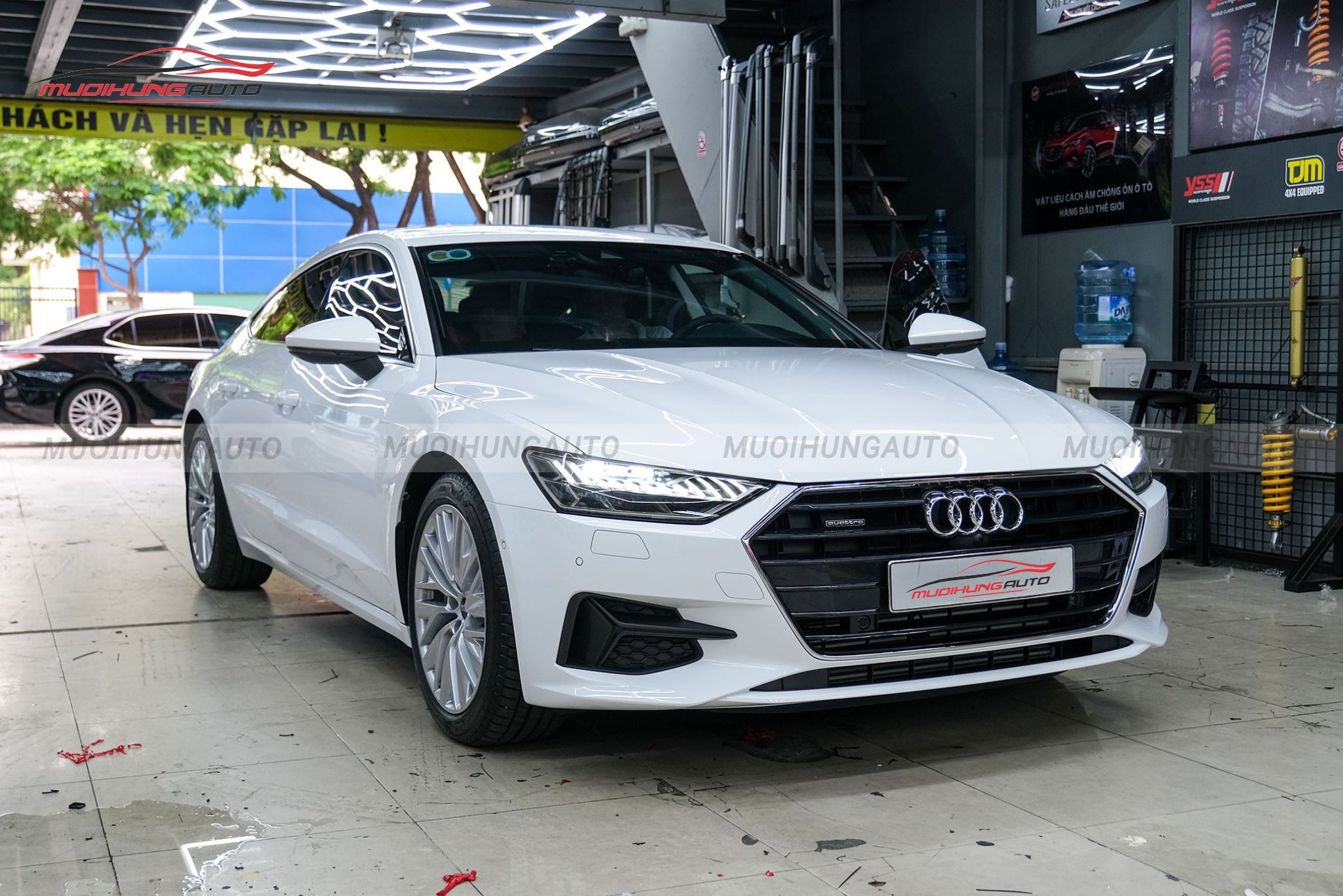 Dán phim cách nhiệt 3M ô tô Audi A7 2024