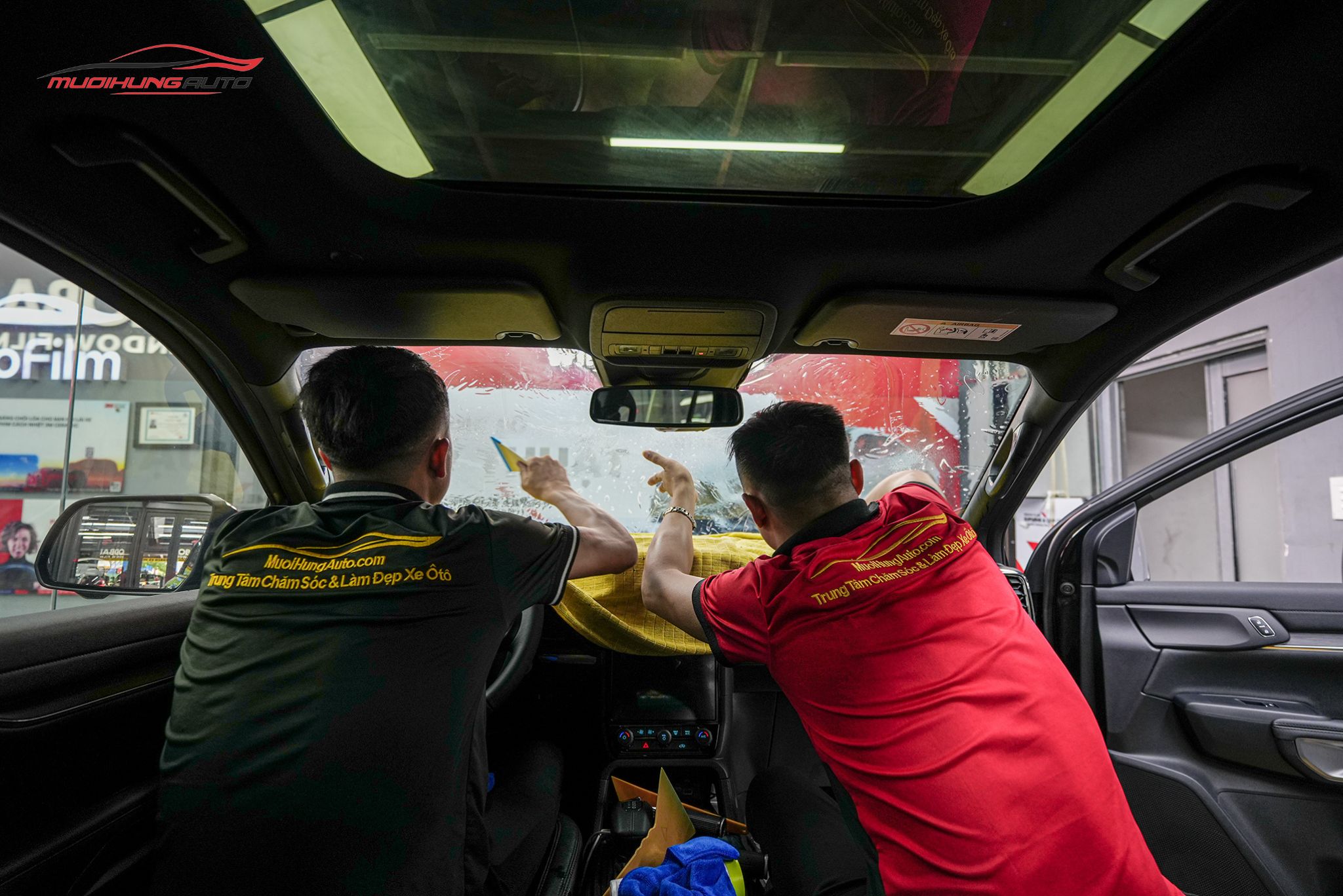 Dán phim cách nhiệt 3M ô tô Ford Everest 2023