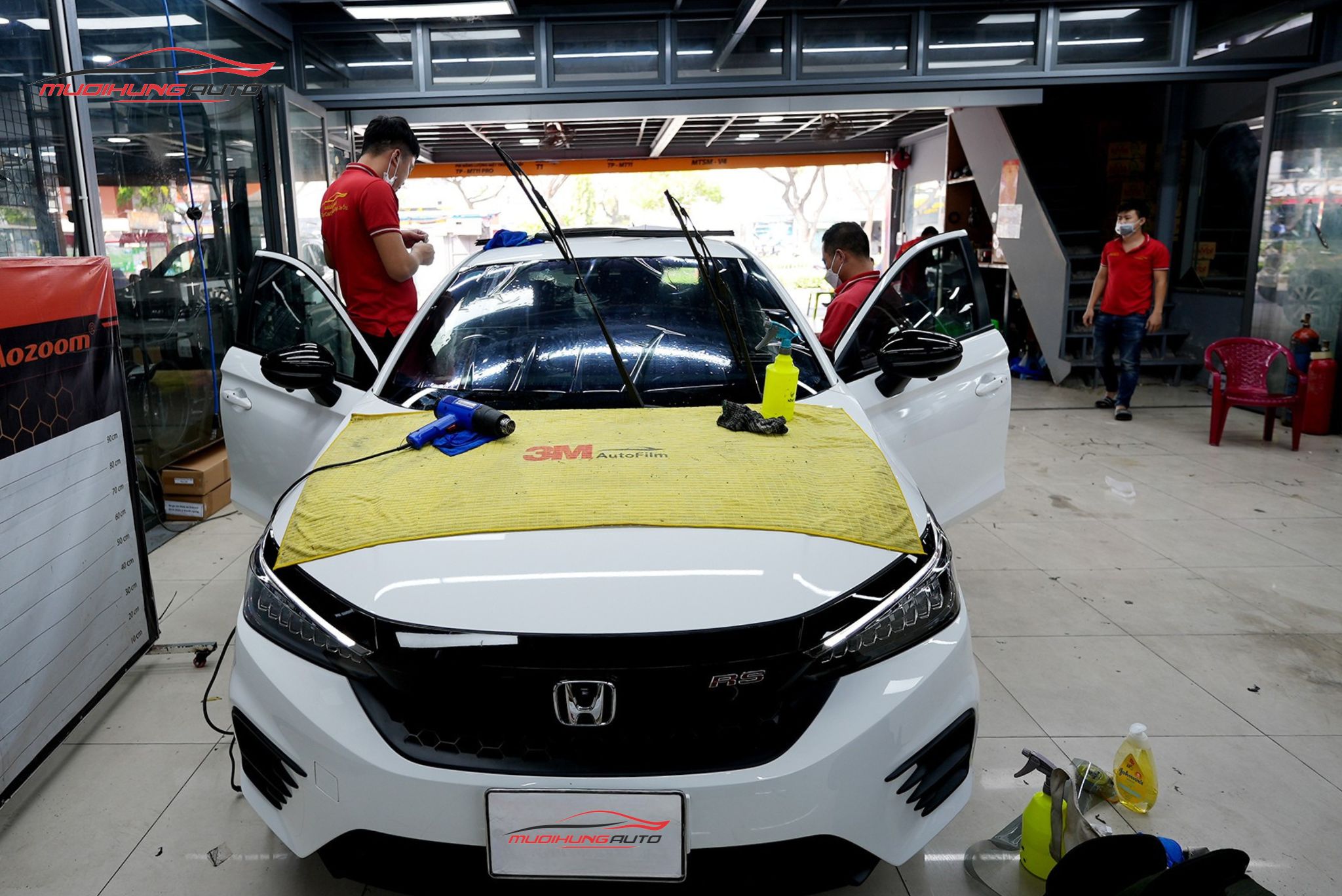 Dán phim cách nhiệt 3M ô tô Honda City 2022