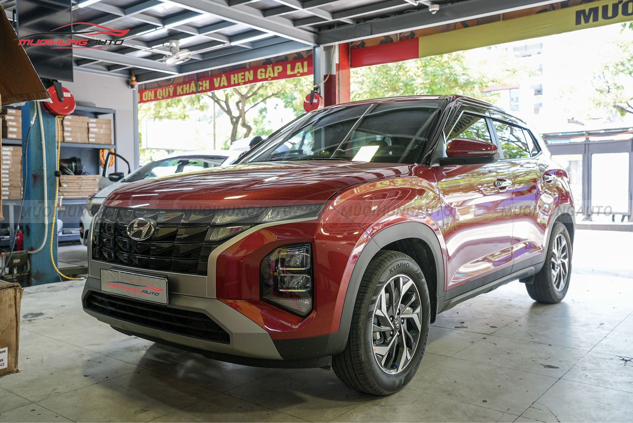 Dán phim cách nhiệt 3M ô tô Hyundai Creta 2023