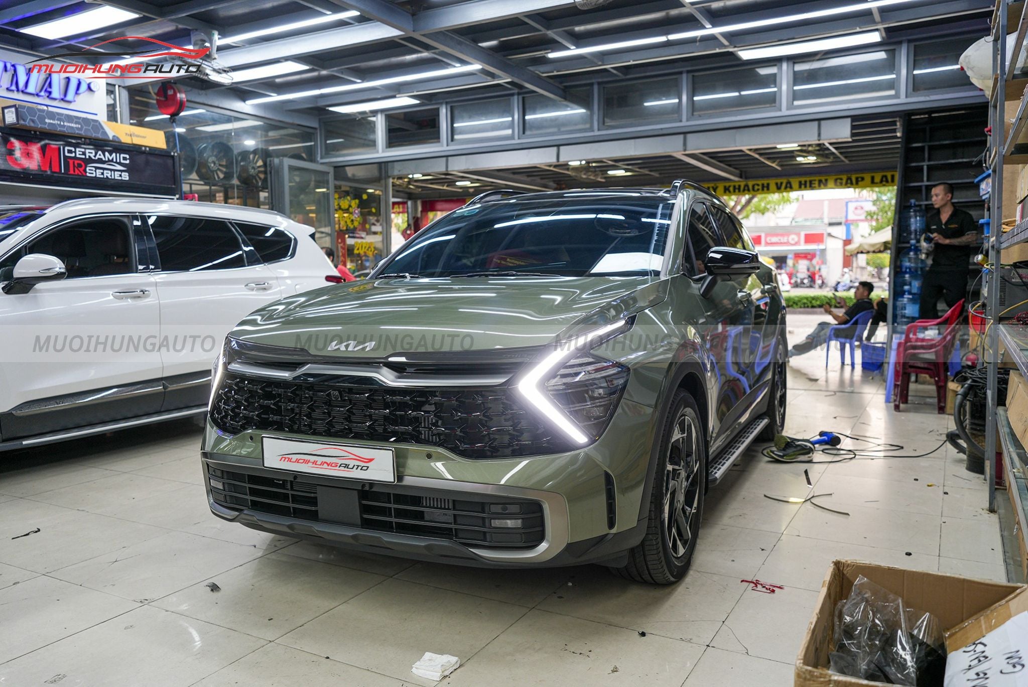 Dán phim cách nhiệt 3M ô tô Kia Sportage