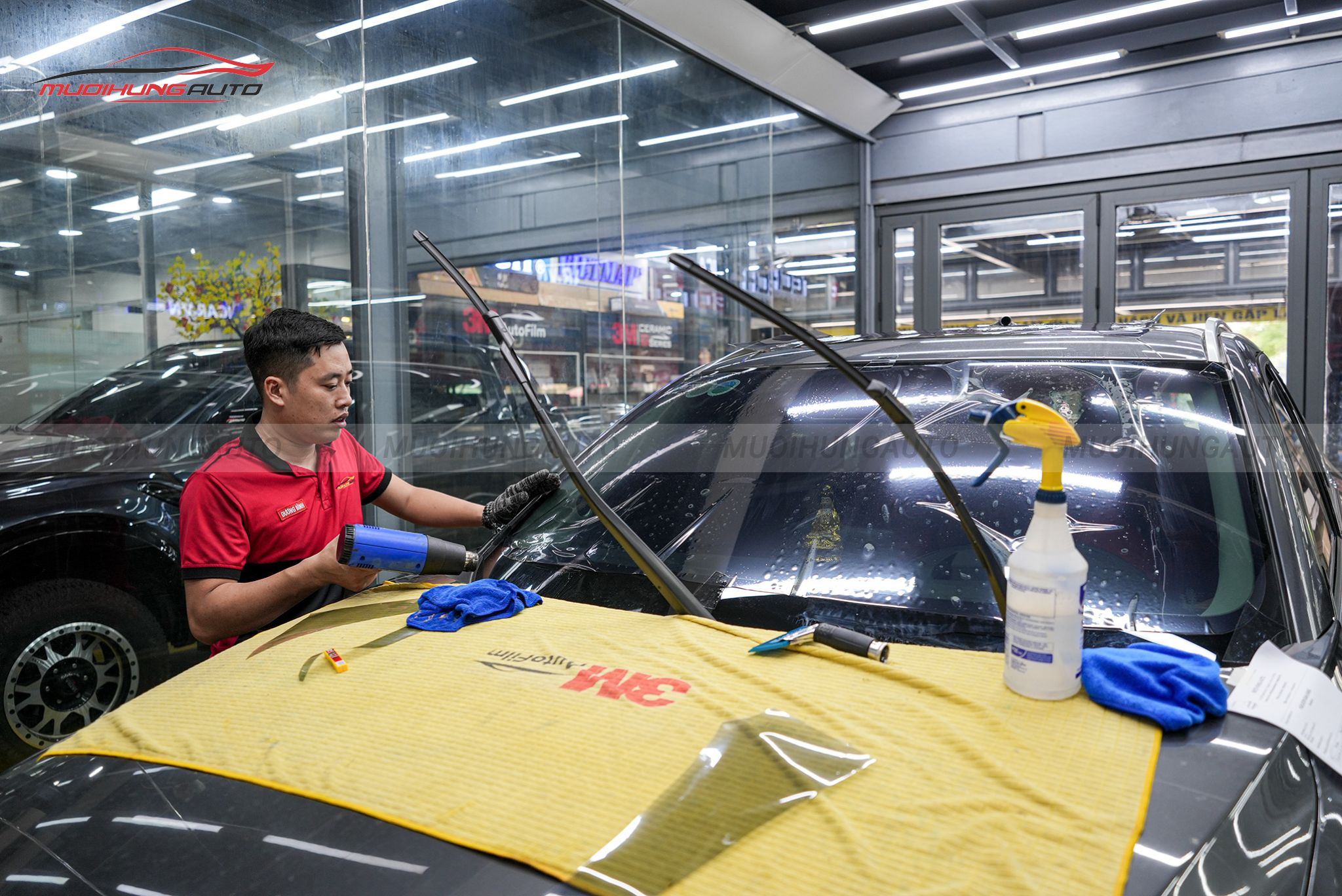 Dán phim cách nhiệt 3M ô tô Mazda CX5