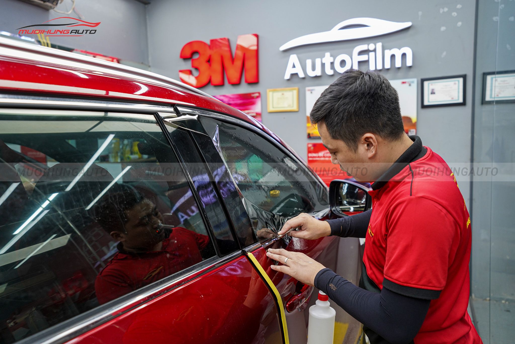 Dán phim cách nhiệt 3M ô tô Mazda CX8 2023