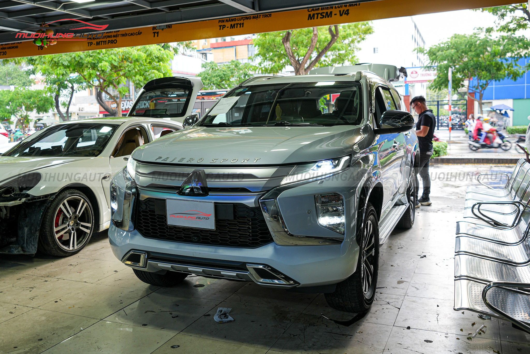 Dán phim cách nhiệt 3M ô tô Mitsubishi Pajero Sport