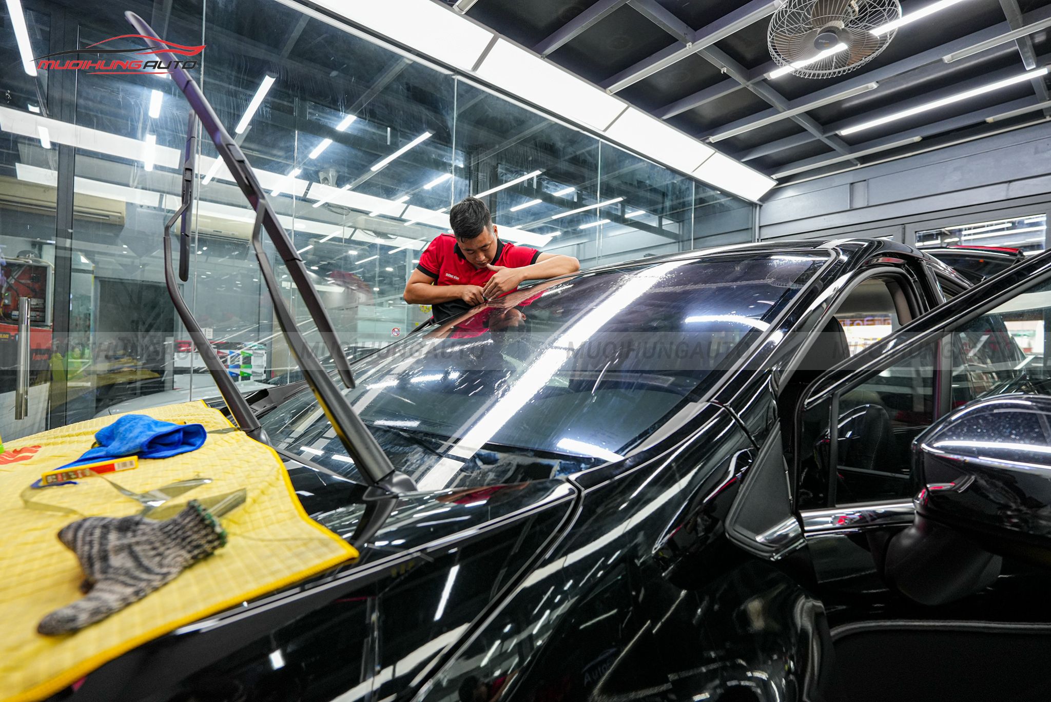 Dán phim cách nhiệt 3M ô tô Mitsubishi Xpander 2022