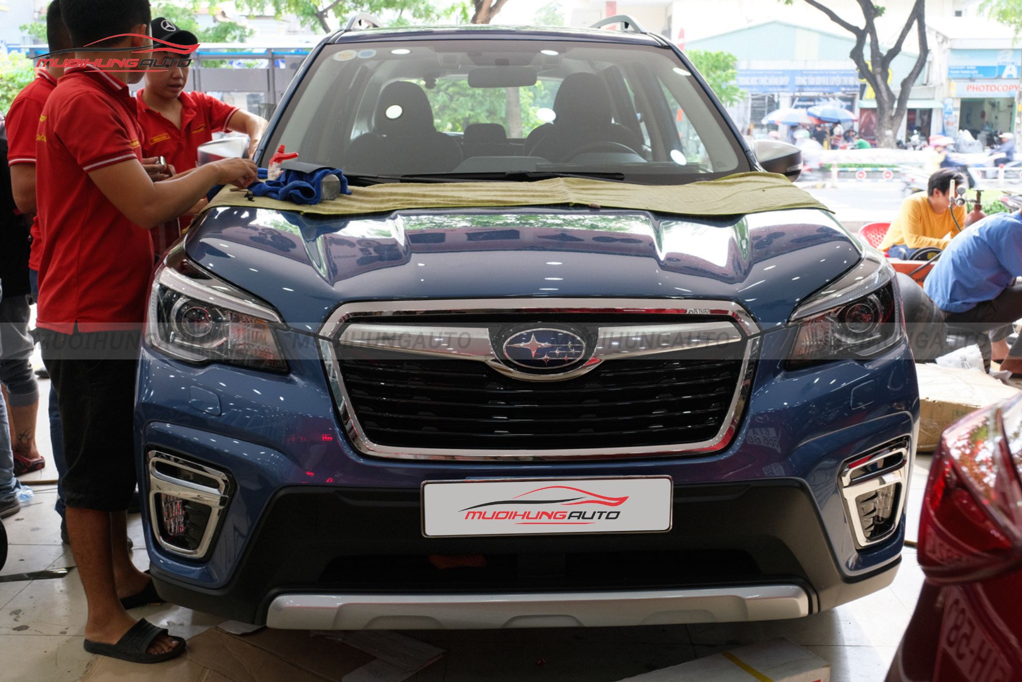 Dán phim cách nhiệt 3M ô tô Subaru Forester 2019