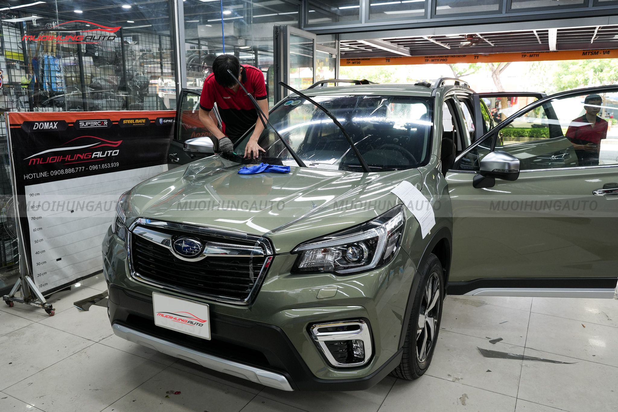 Dán phim cách nhiệt 3M ô tô Subaru Forester 2022