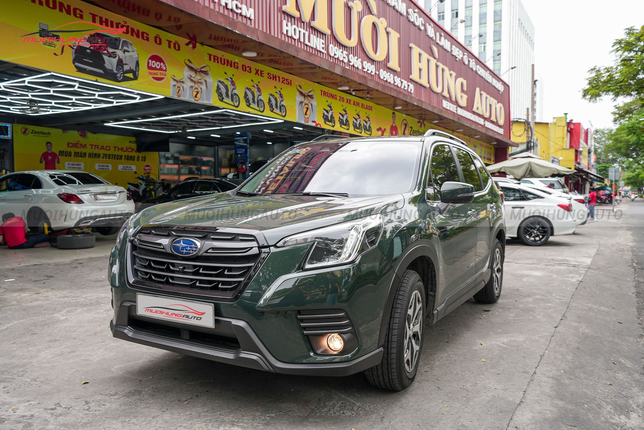 Dán phim cách nhiệt 3M ô tô Subaru Forester 2023
