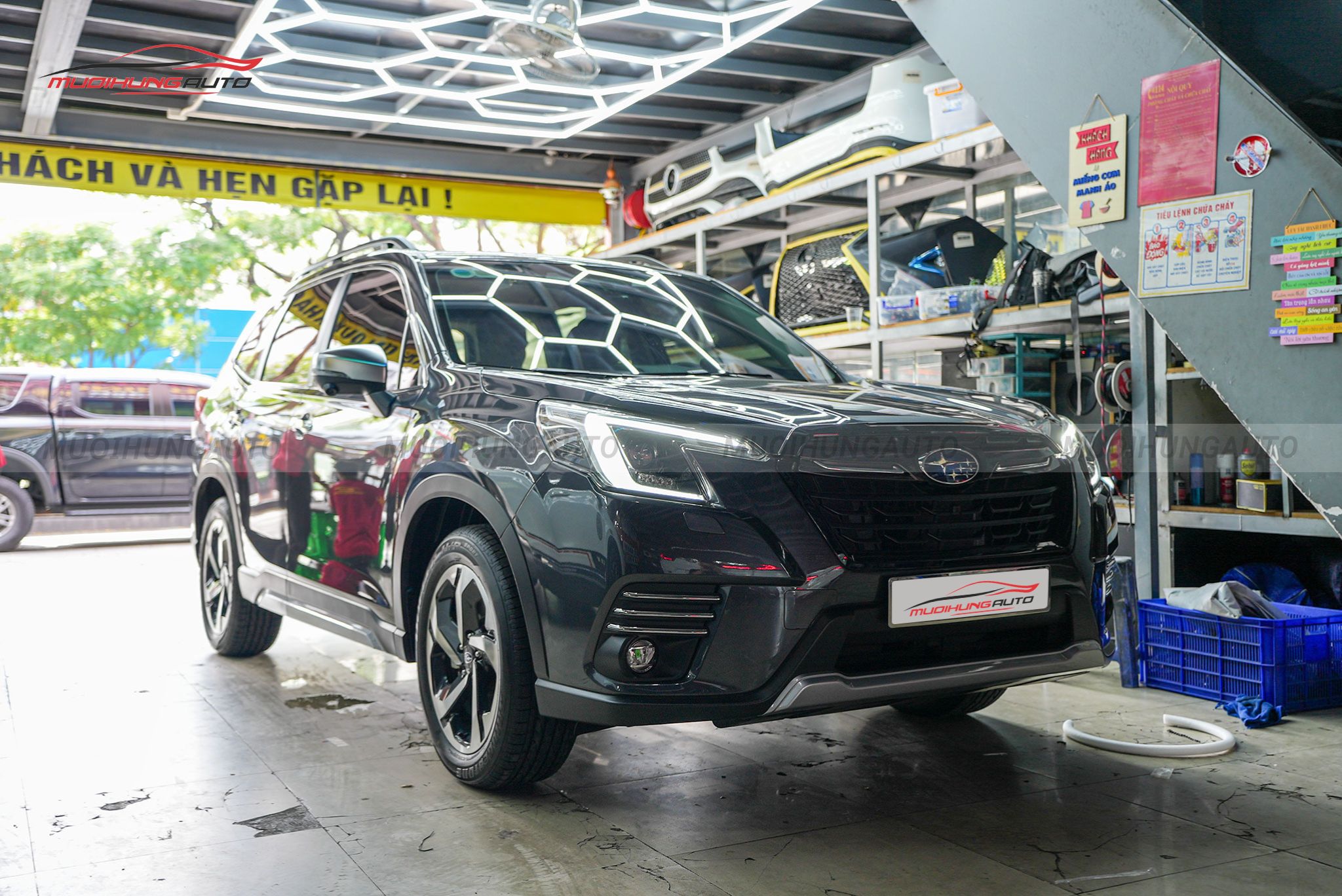 Dán phim cách nhiệt 3M ô tô Subaru Forester 2024