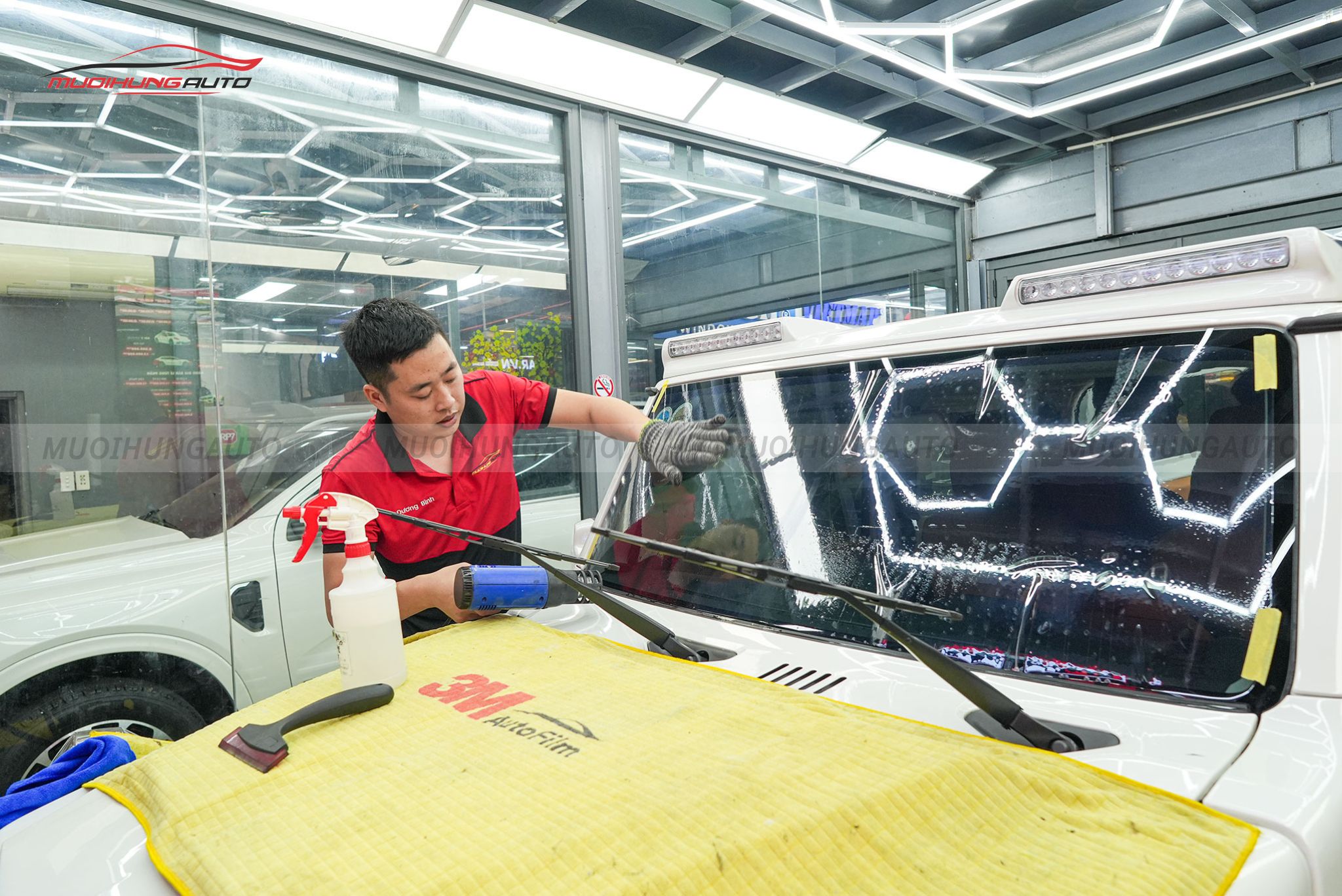 Dán phim cách nhiệt 3M ô tô Suzuki Jimny 2024