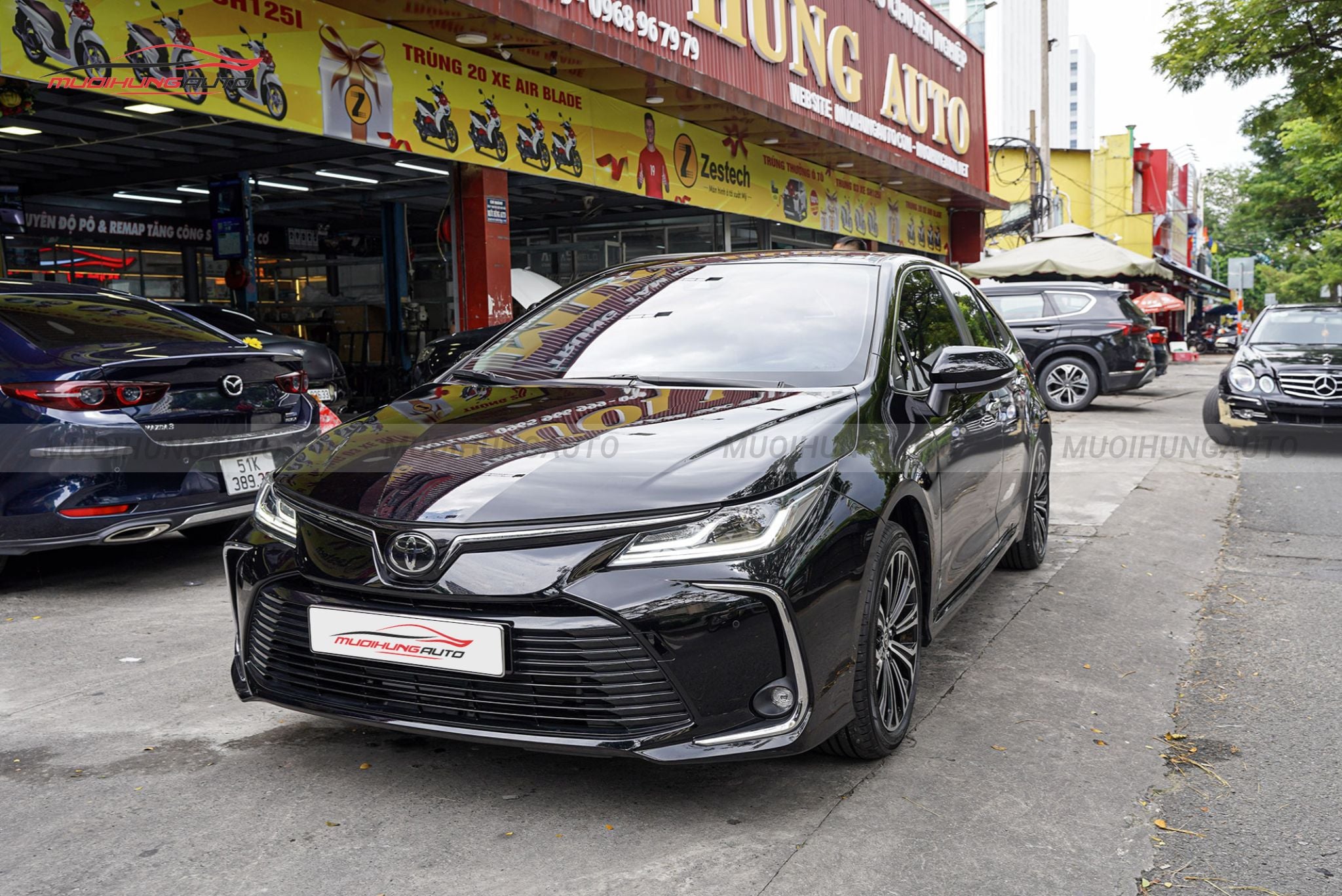 Dán phim cách nhiệt 3M ô tô Toyota Altis 2023