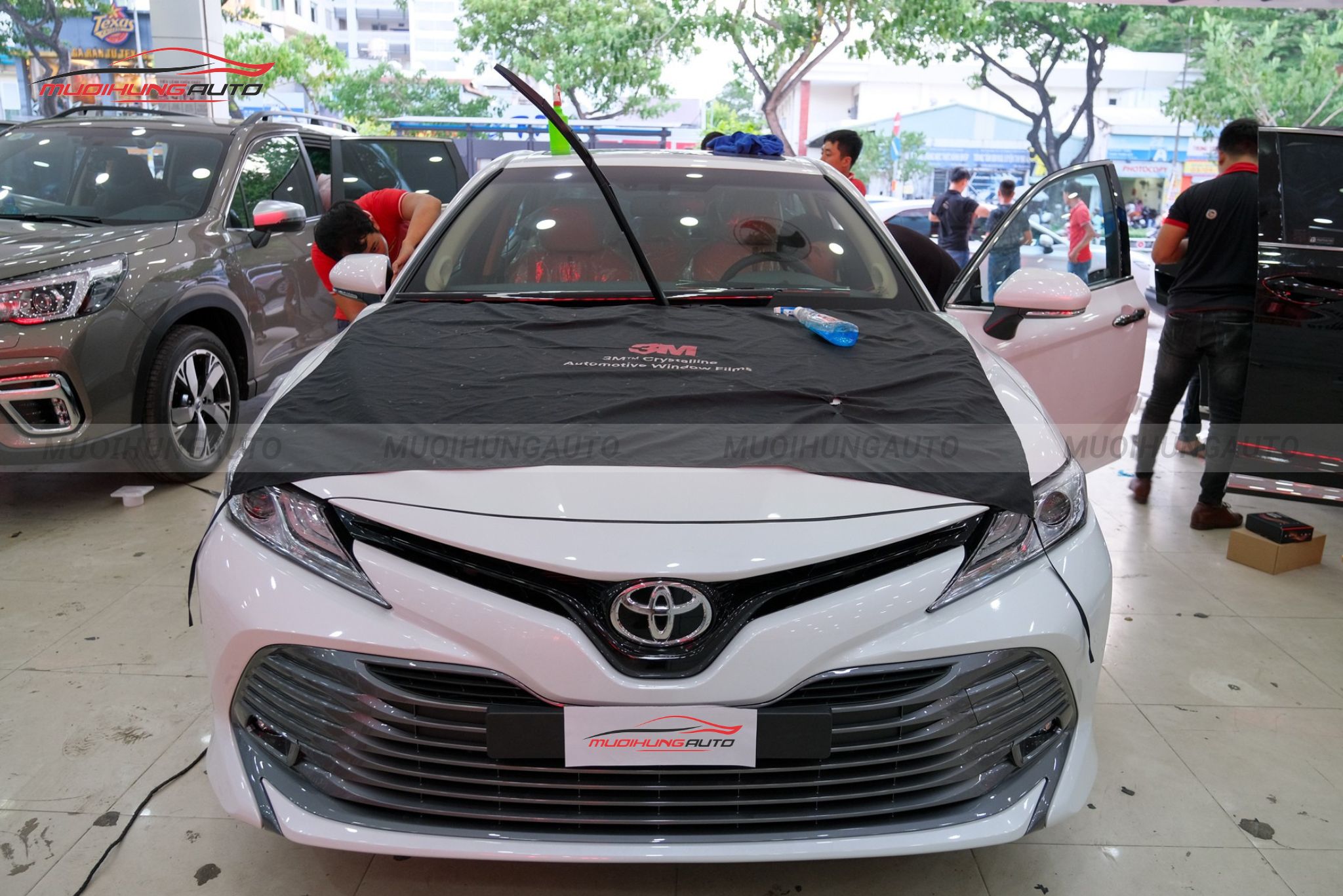 Dán phim cách nhiệt 3M ô tô Toyota Camry