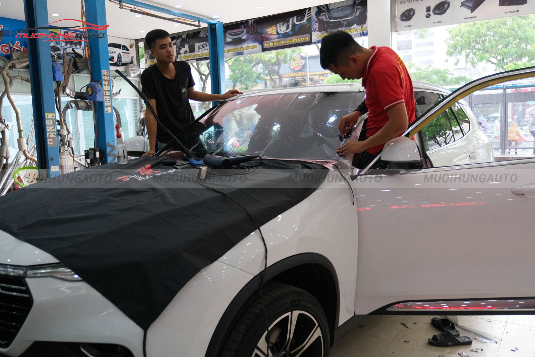 Dán phim cách nhiệt 3M ô tô Vinfast LUX SA2.0