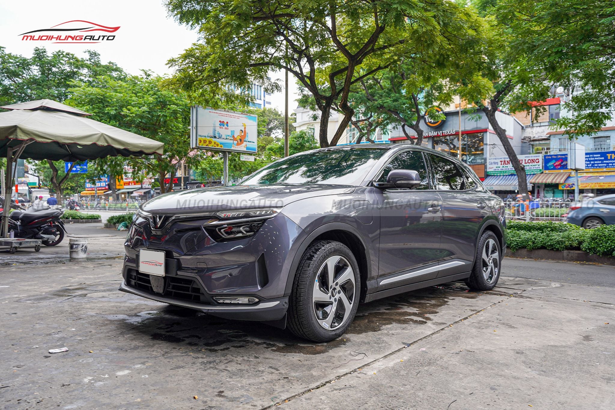 Dán phim cách nhiệt 3M ô tô Vinfast VF8 2023