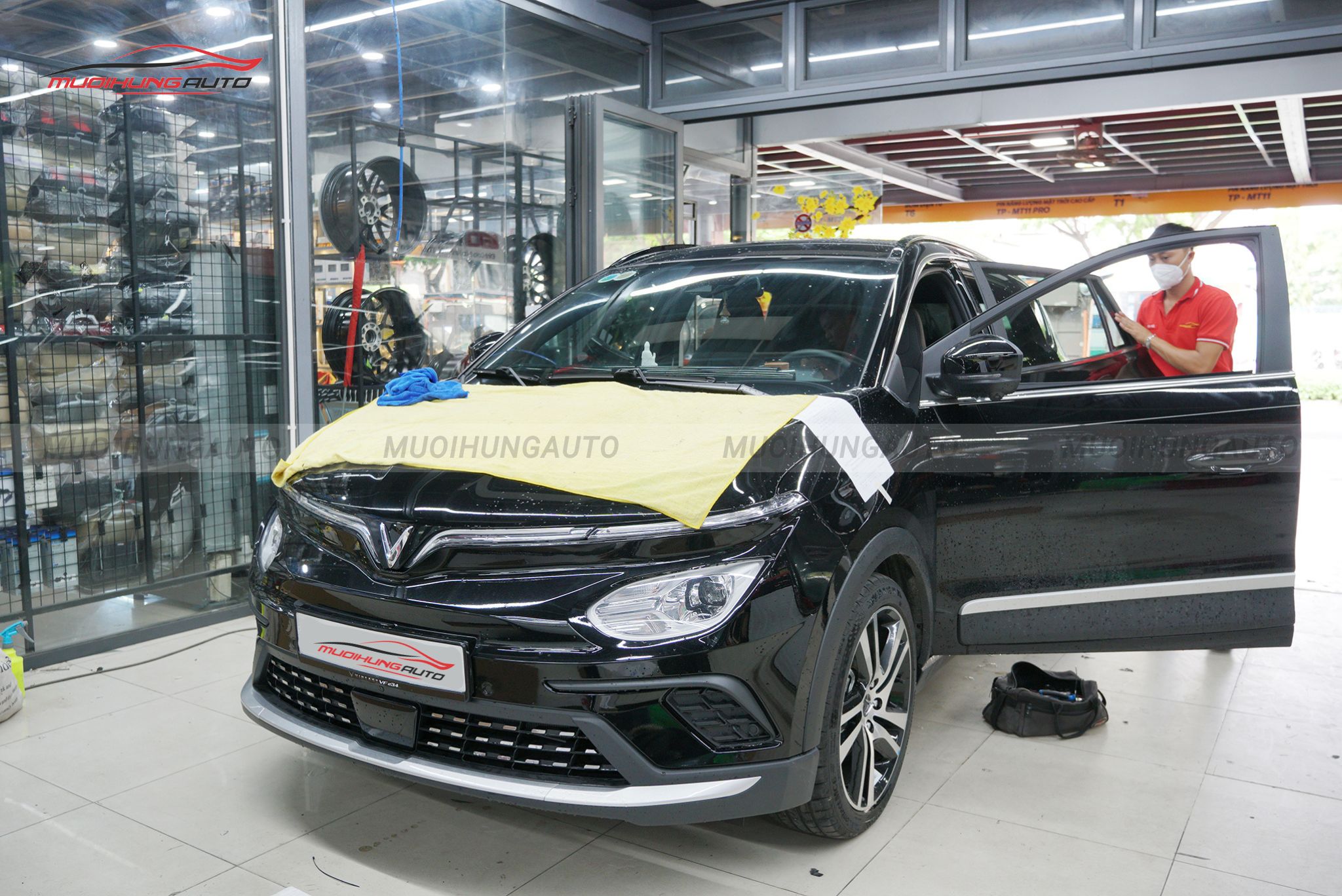 Dán phim cách nhiệt 3M ô tô Vinfast VFe34