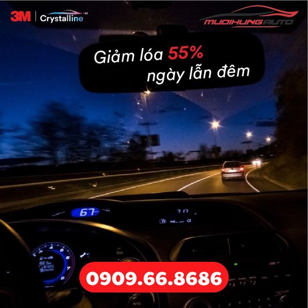 Dán phim cách nhiệt 3M ô tô 5 chỗ