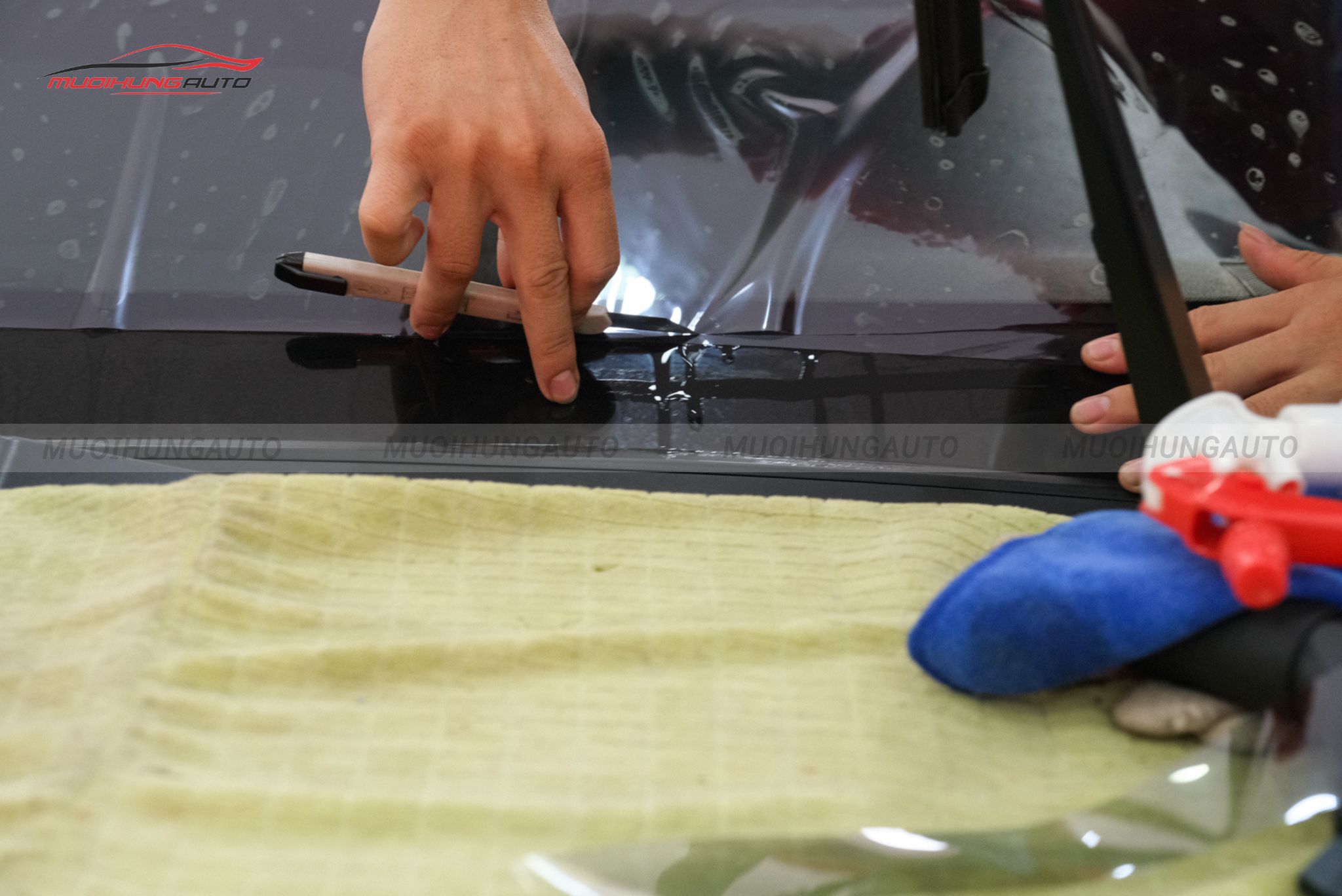 Dán phim cách nhiệt 3M Subaru Forester 2019