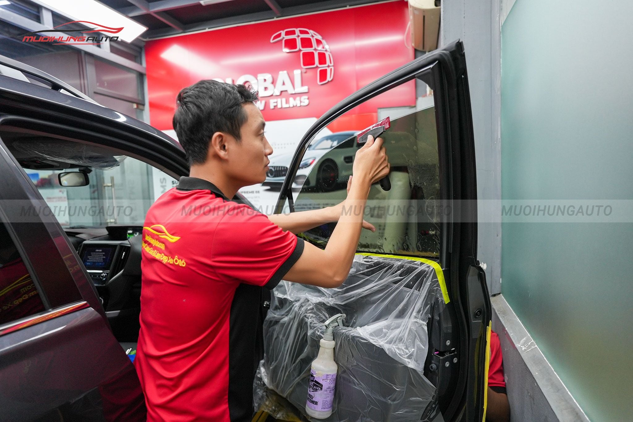 Dán phim cách nhiệt 3M Subaru Forester 2024
