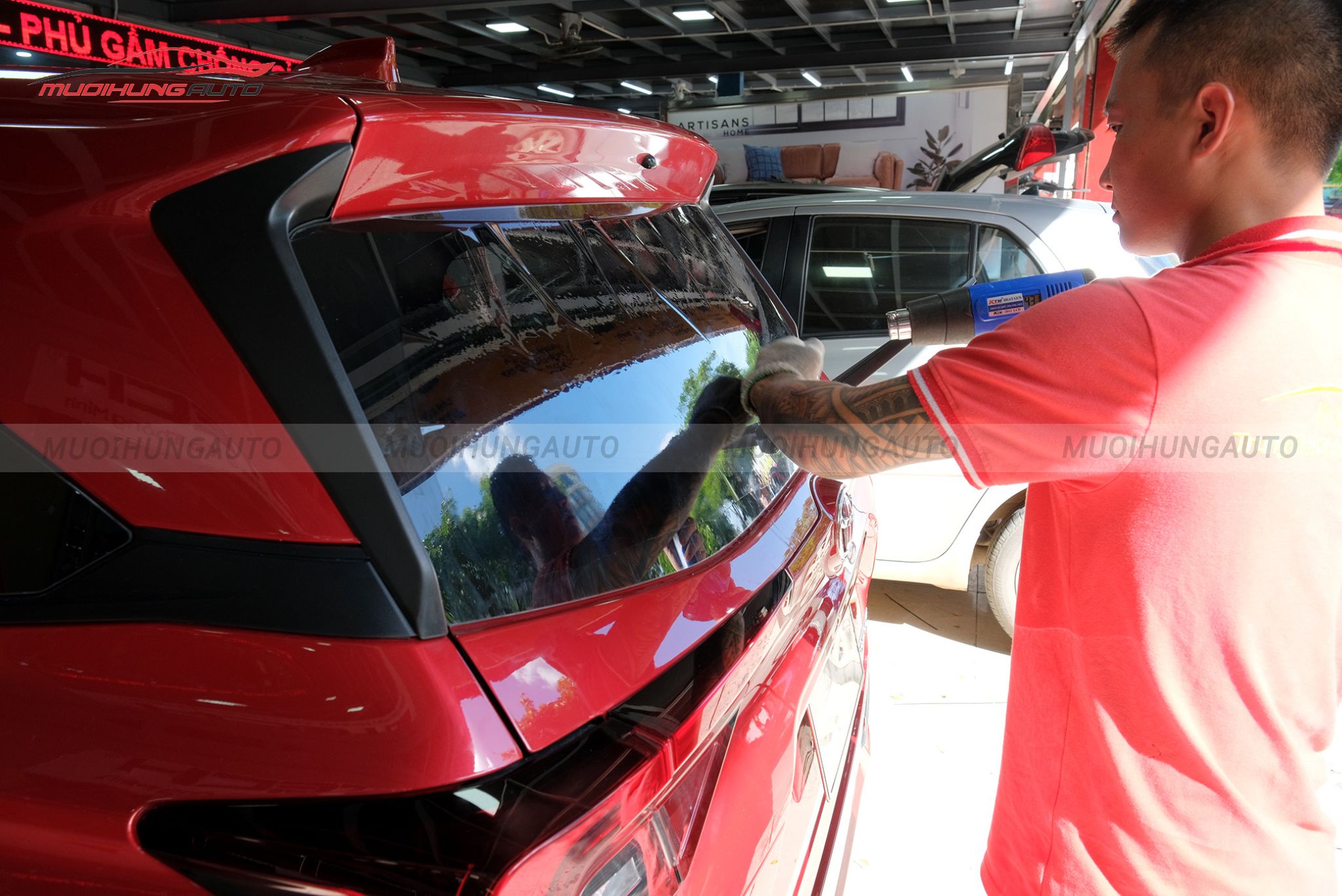 Dán phim cách nhiệt 3M Toyota Avanza