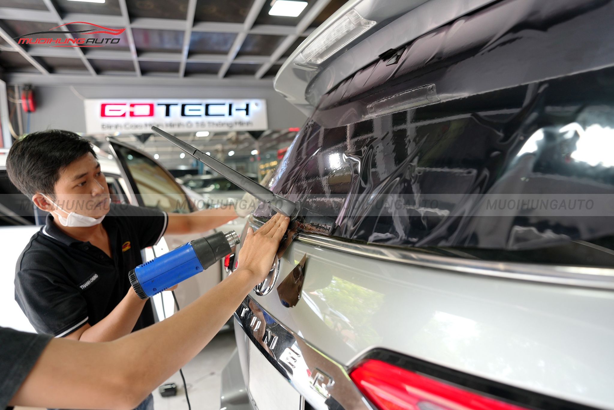 Dán phim cách nhiệt 3M Toyota Fortuner 2022