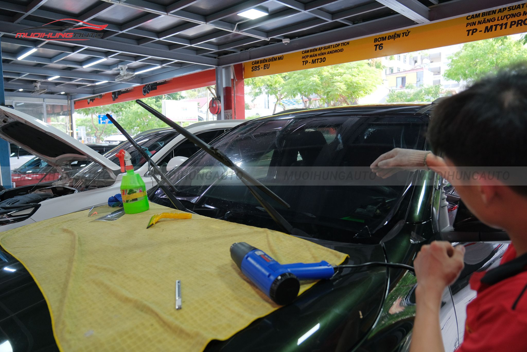 Dán phim cách nhiệt 3M Toyota Fortuner