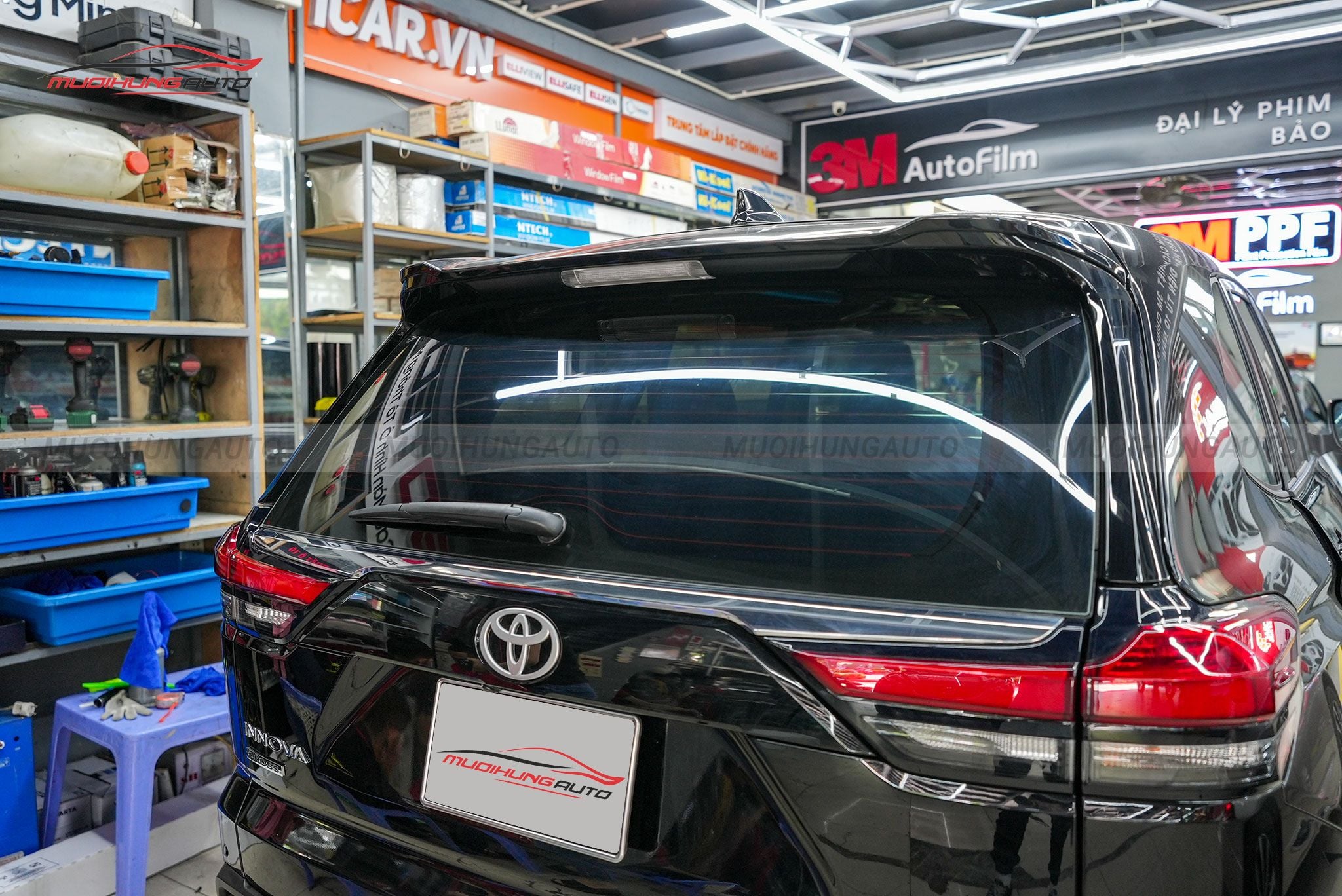 Dán phim cách nhiệt 3M Toyota Innova Cross 2024