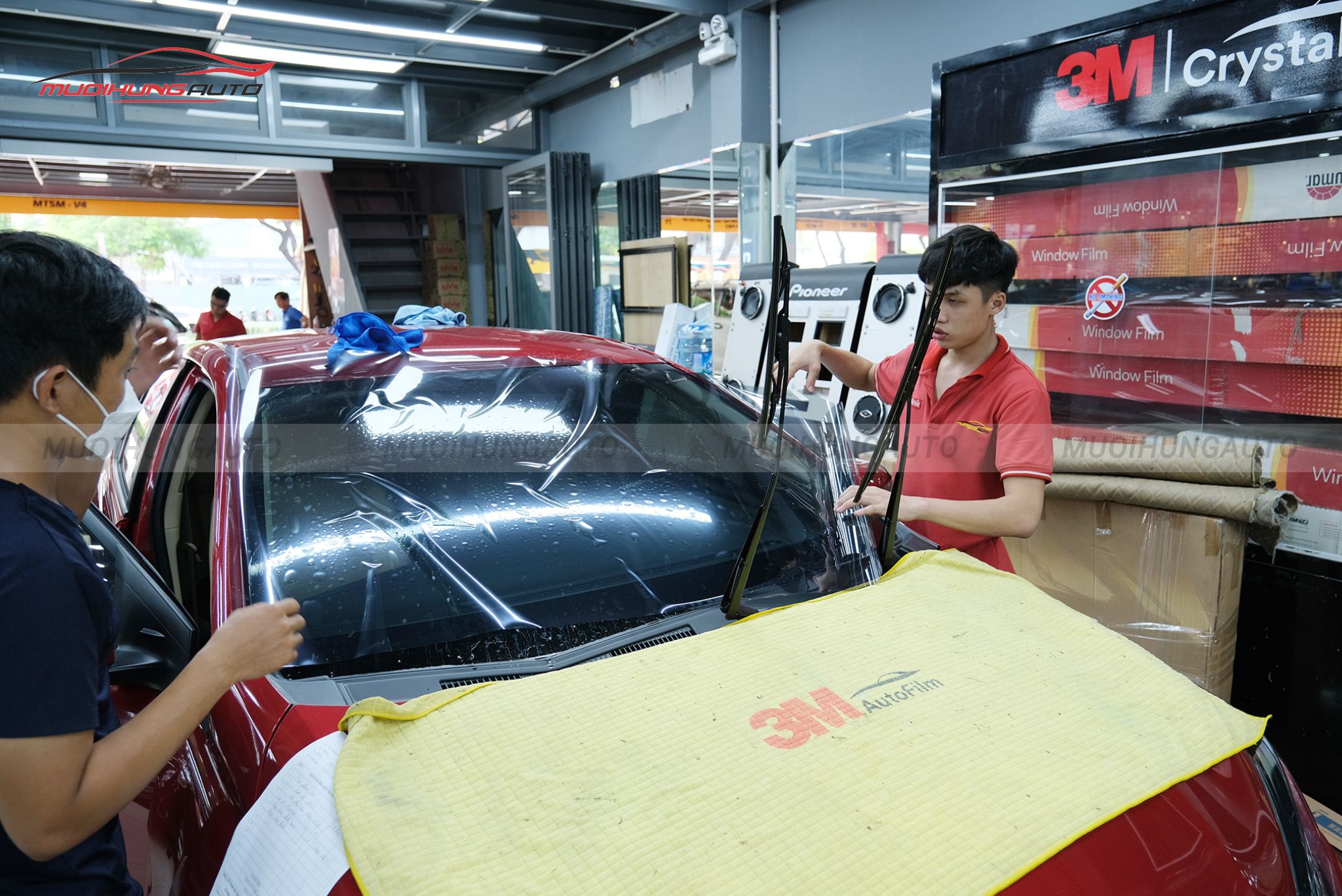 Dán phim cách nhiệt 3M Toyota Vios 2022