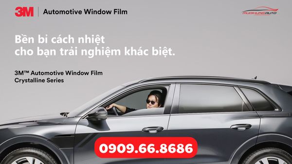Dán phim cách nhiệt 3M xe 5 chỗ