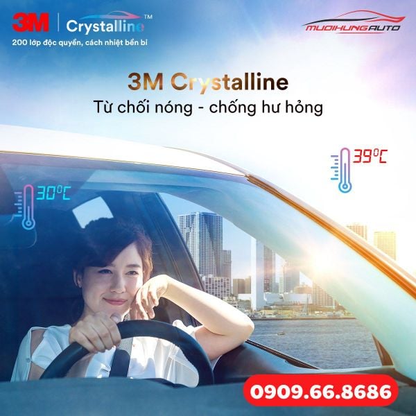 Dán phim cách nhiệt 3M xe 7 chỗ