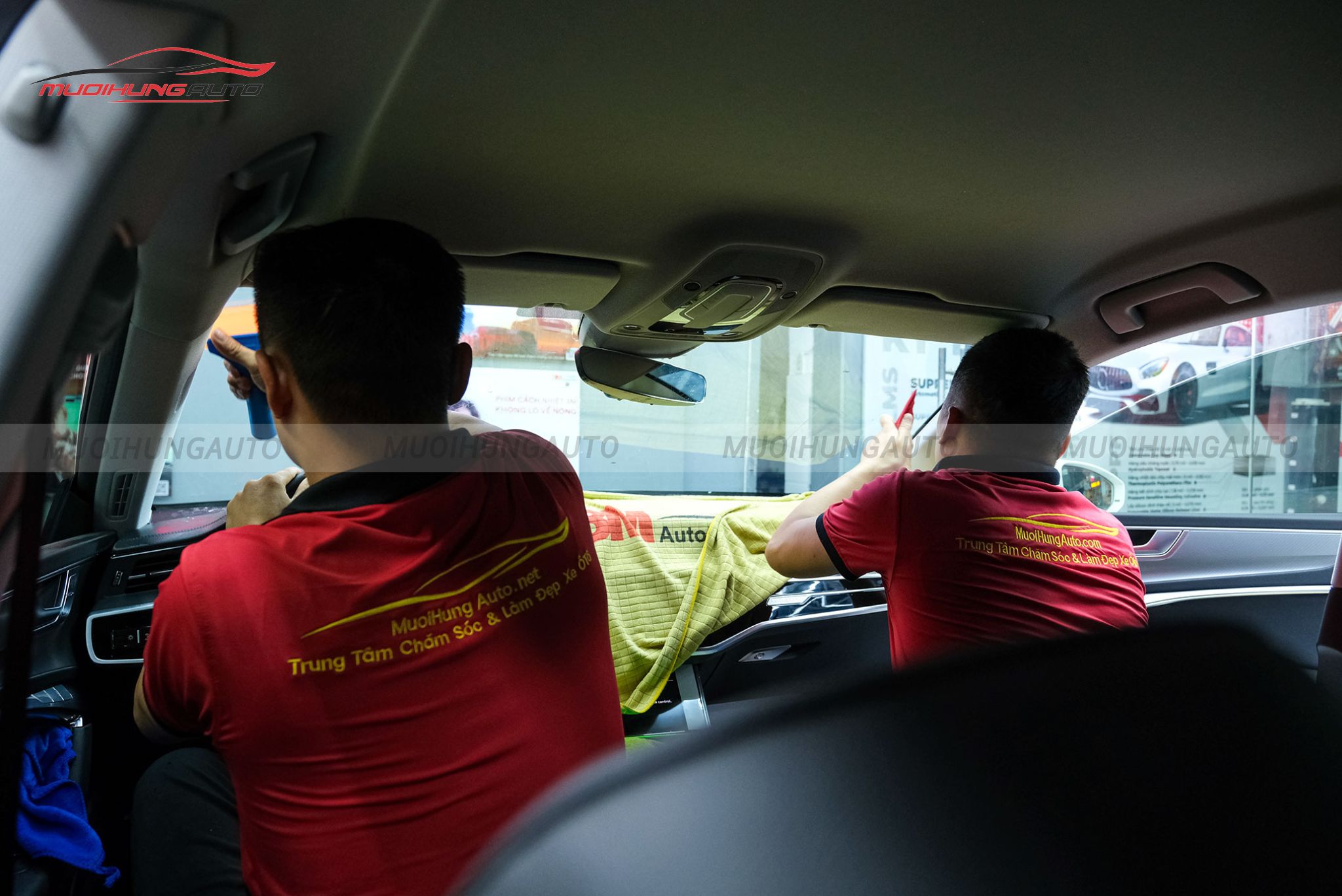 Dán phim cách nhiệt 3M xe Audi A7 2024