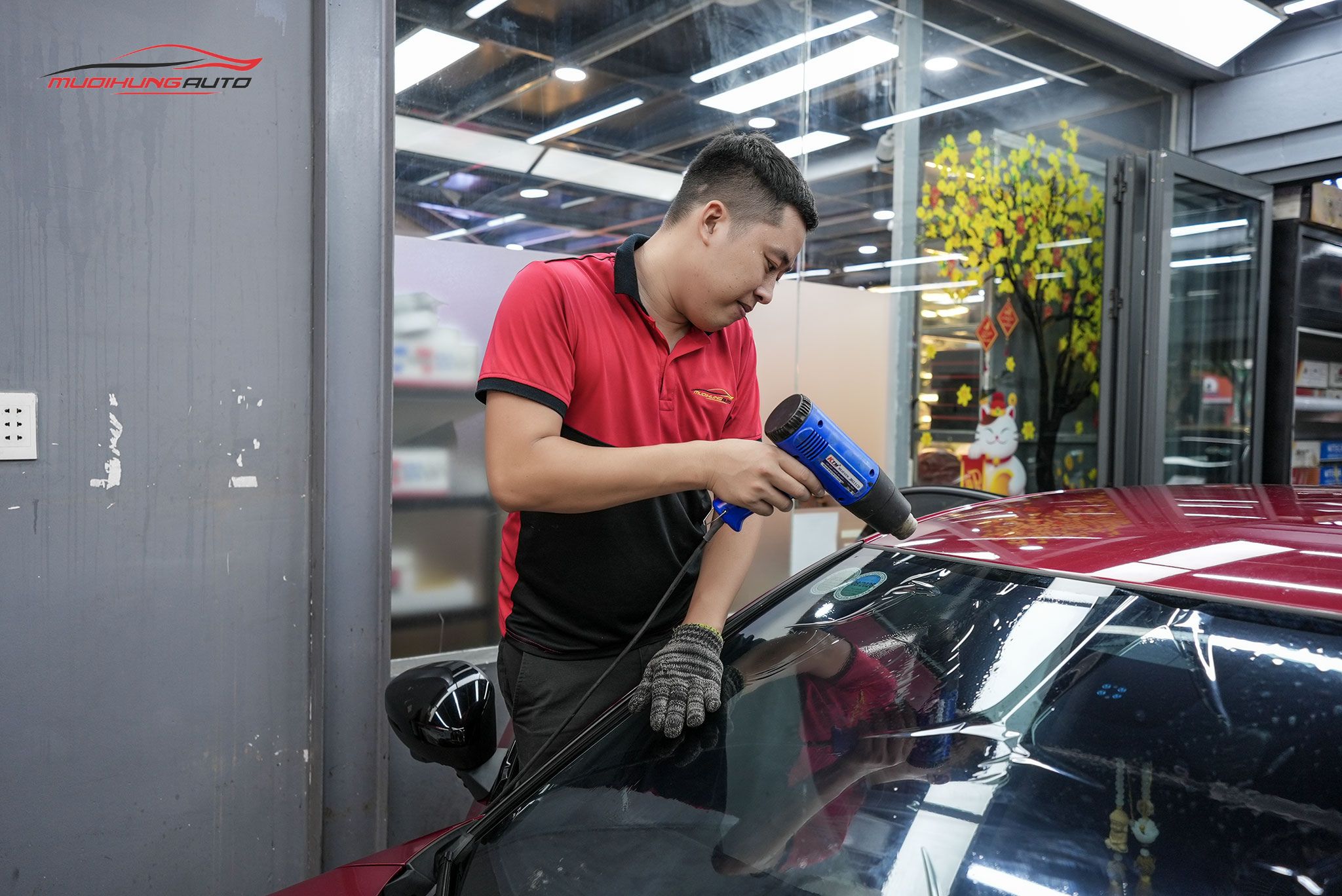 Dán phim cách nhiệt 3M xe Honda Civic 2023