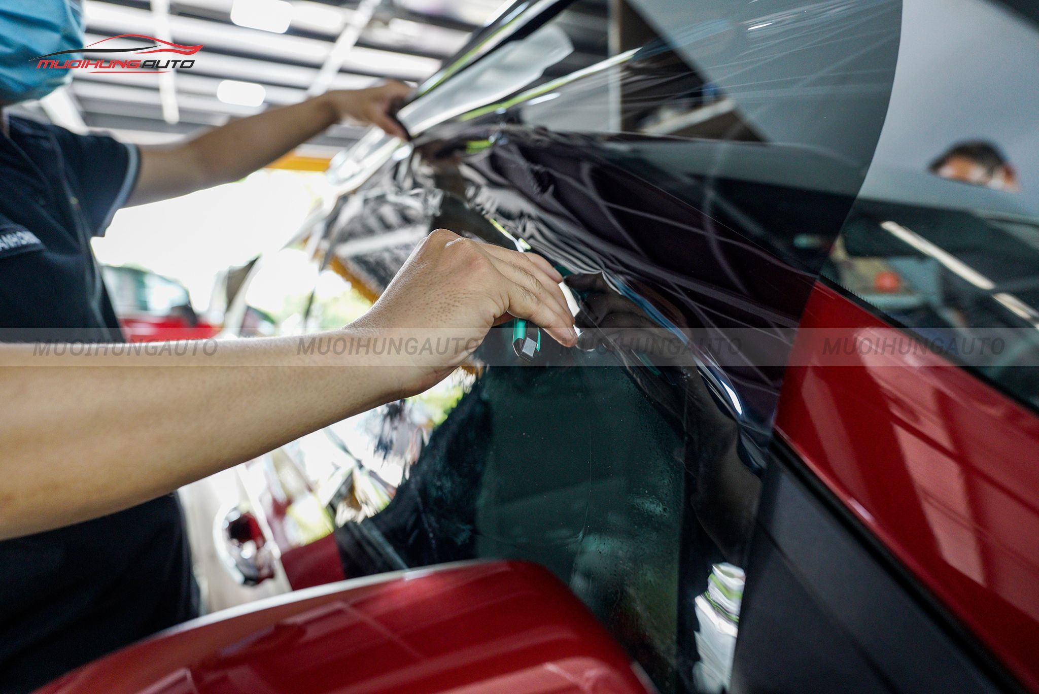 Dán phim cách nhiệt 3M xe Hyundai Accent