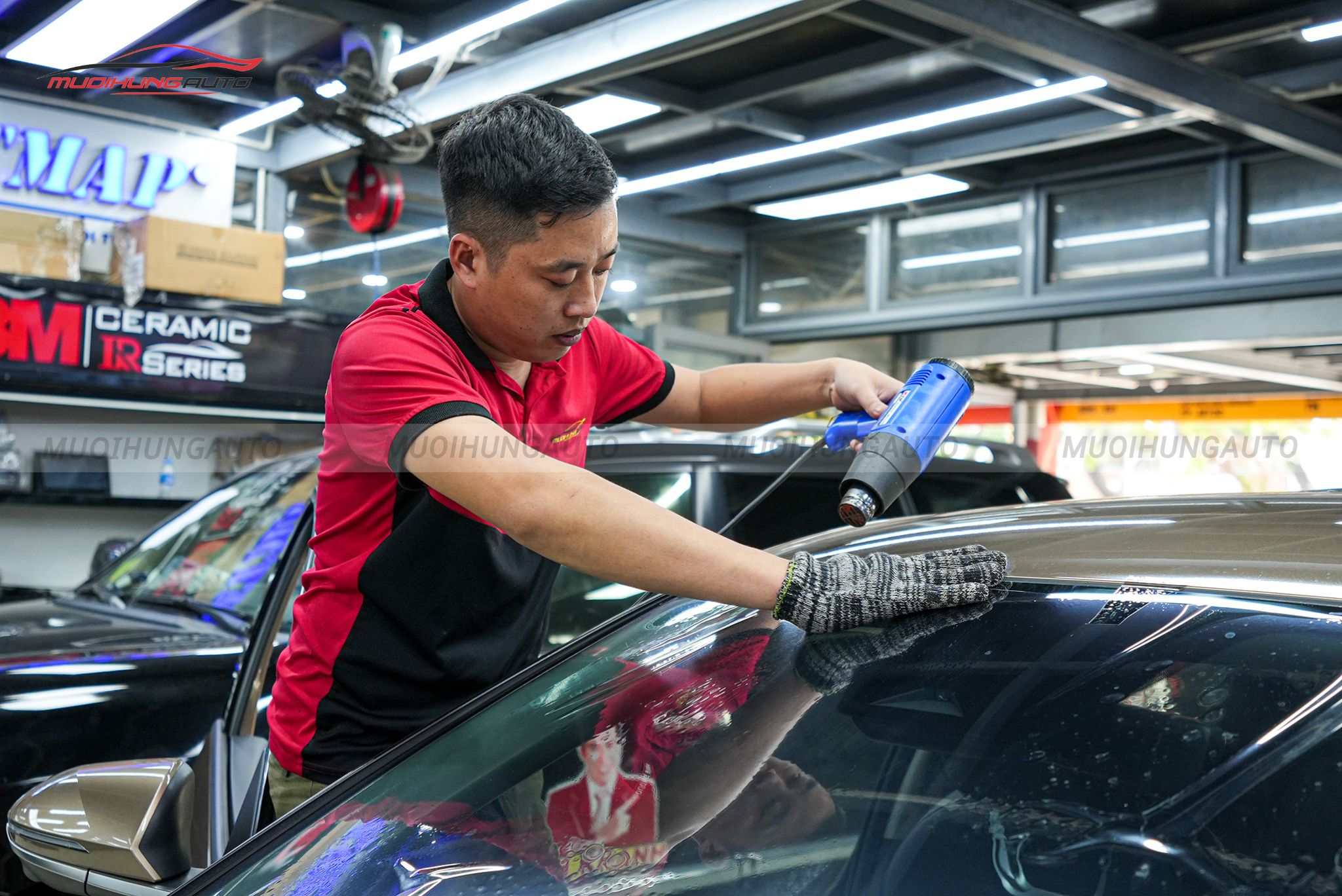 Dán phim cách nhiệt 3M xe Hyundai Tucson 2022