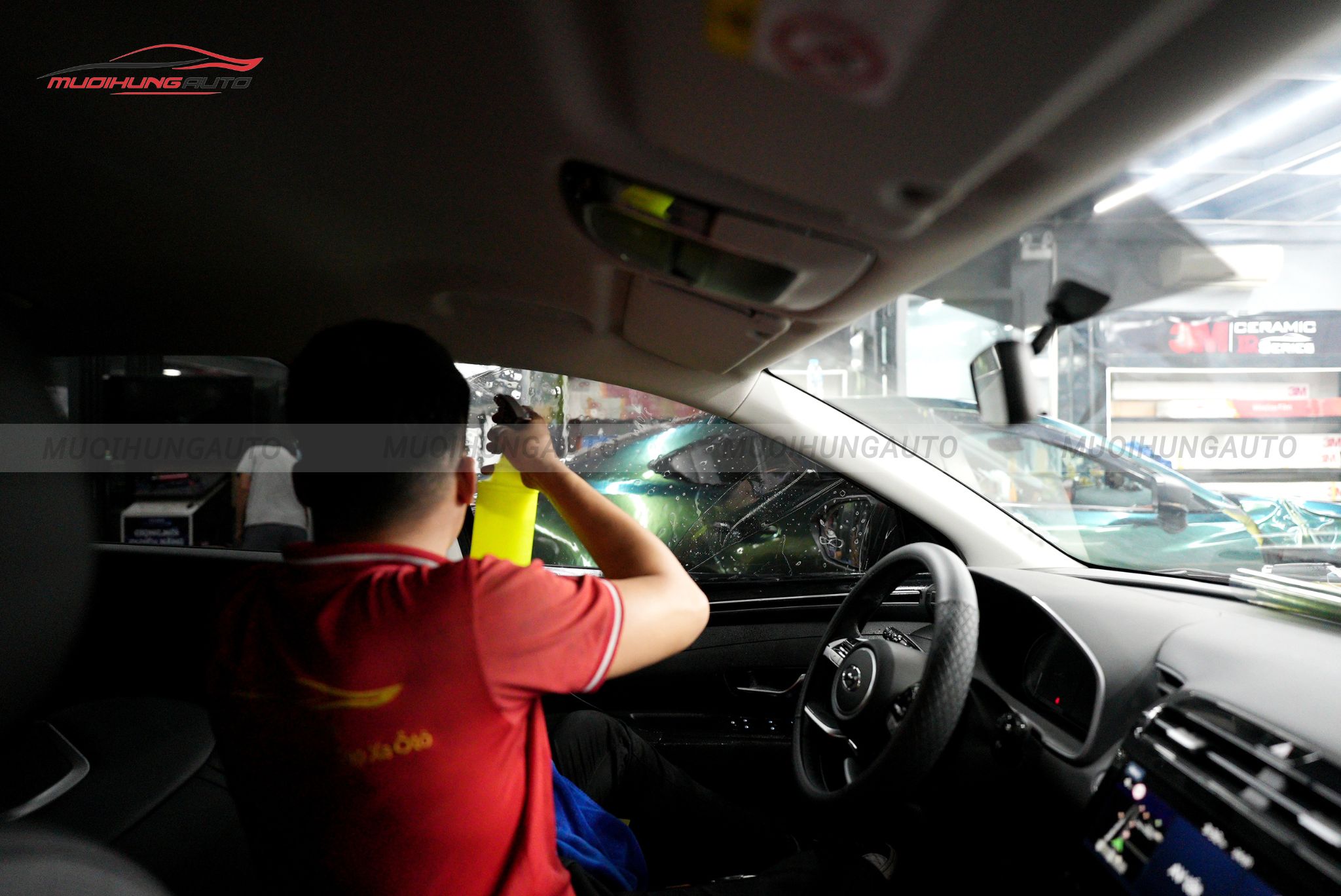 Dán phim cách nhiệt 3M xe Hyundai Tucson