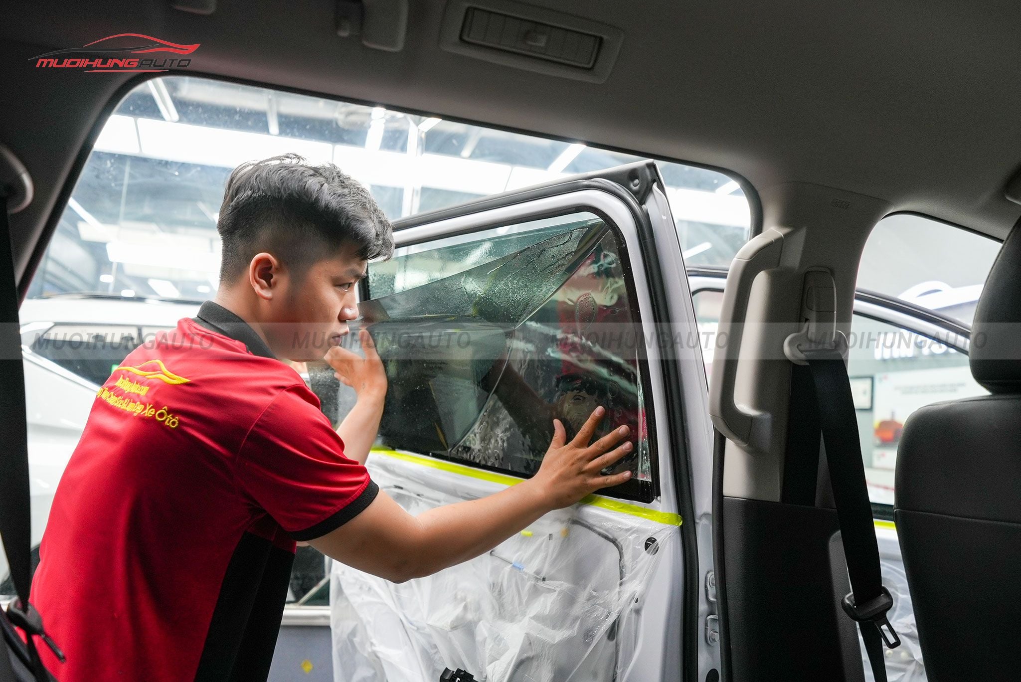 Dán phim cách nhiệt 3M xe Mitsubishi Pajero Sport 2024