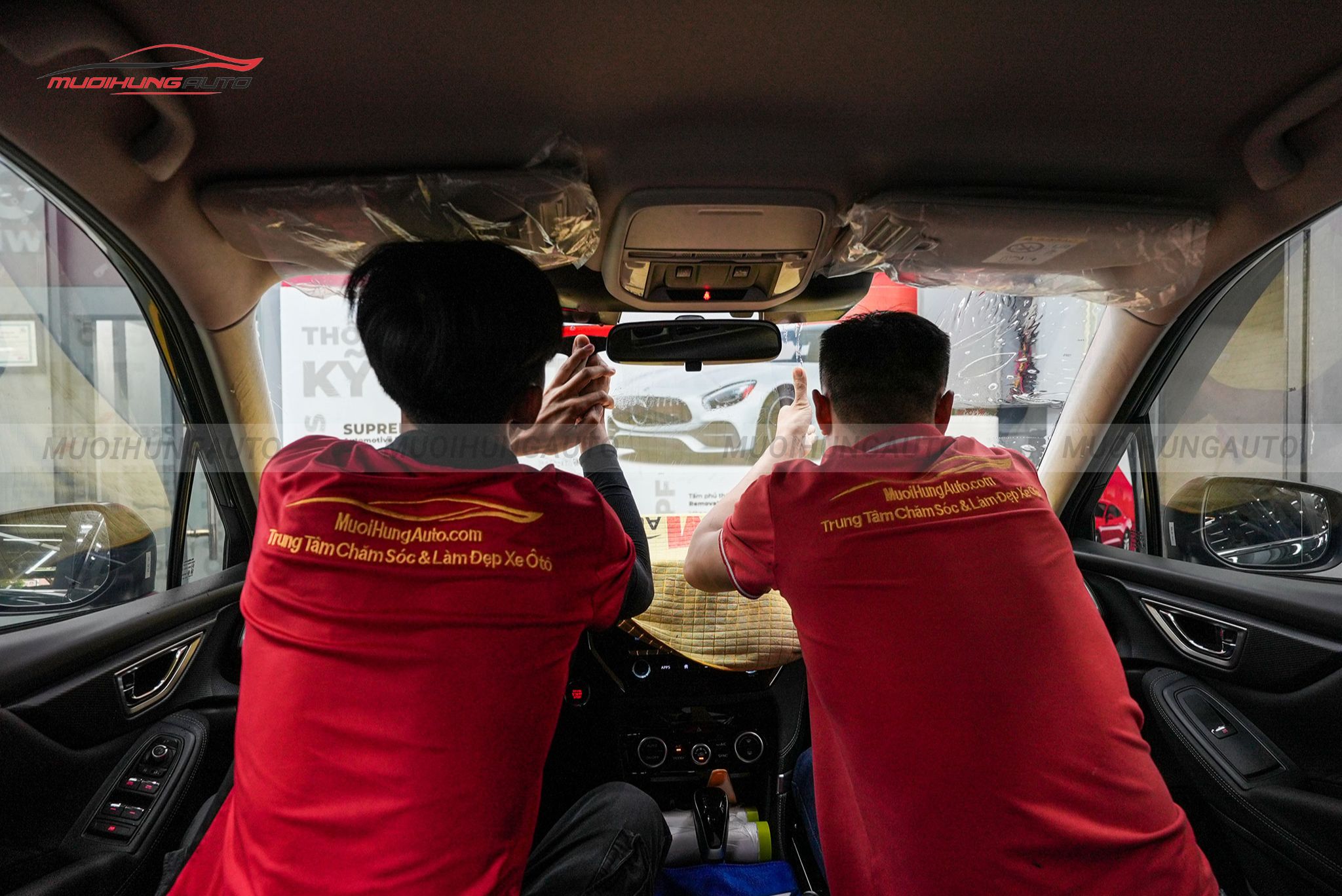 Dán phim cách nhiệt 3M xe Subaru Forester 2023