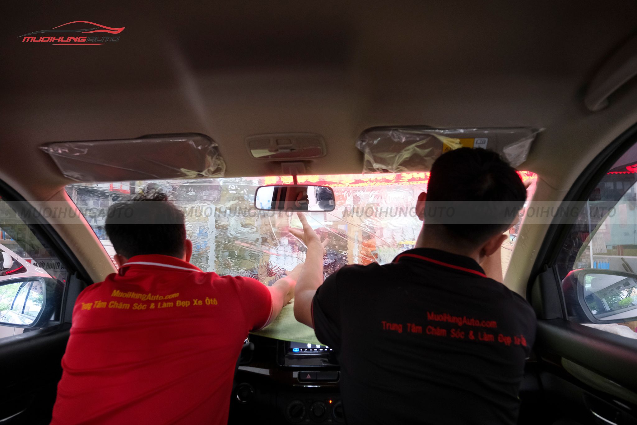 Dán phim cách nhiệt 3M xe Suzuki Ertiga 2019