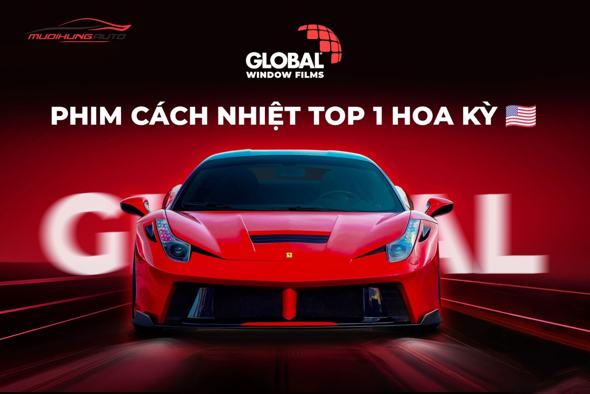 Dán phim cách nhiệt Global ô tô Vinfast Minio Green