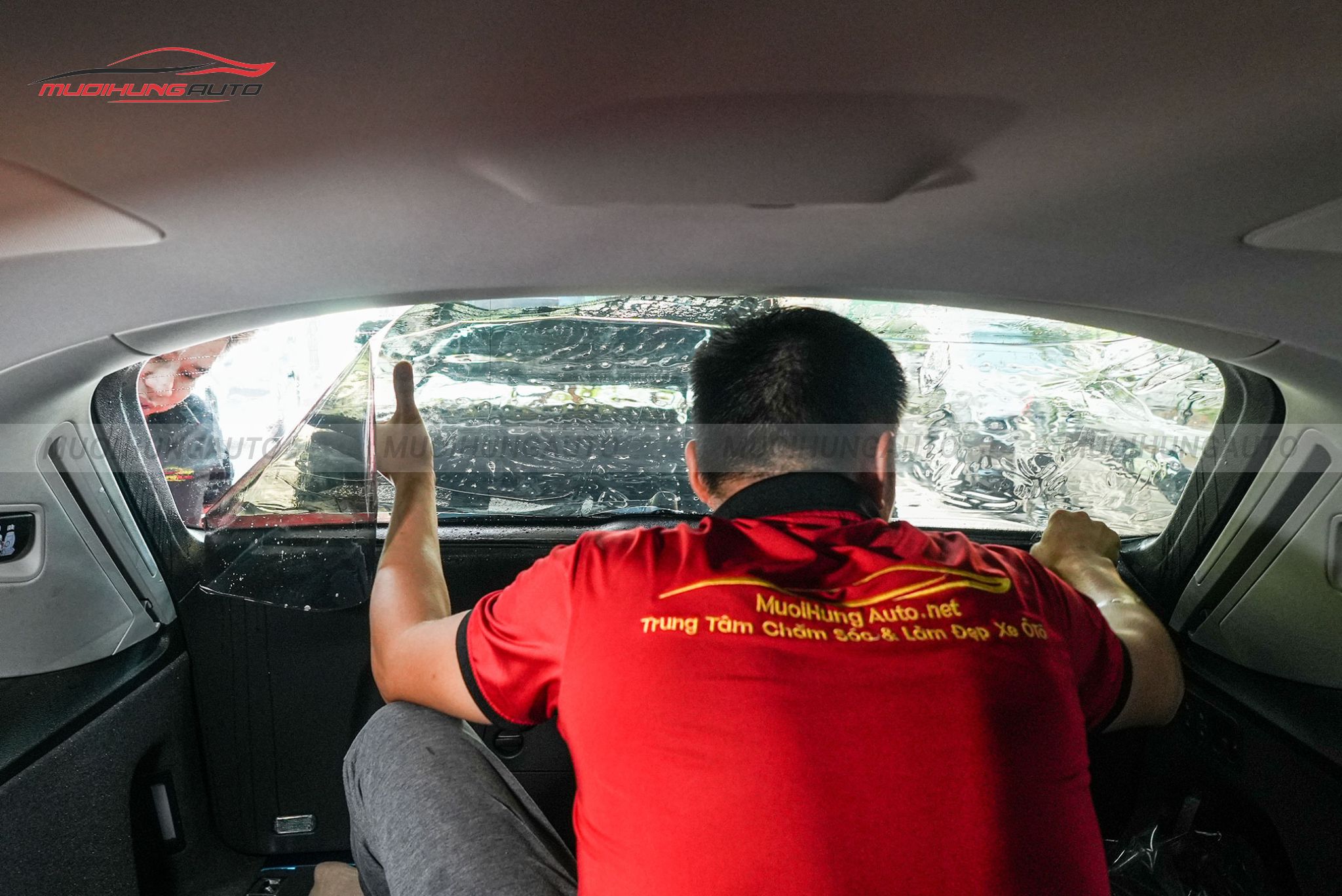 Dán phim cách nhiệt ô tô 3M Audi Q7 2024