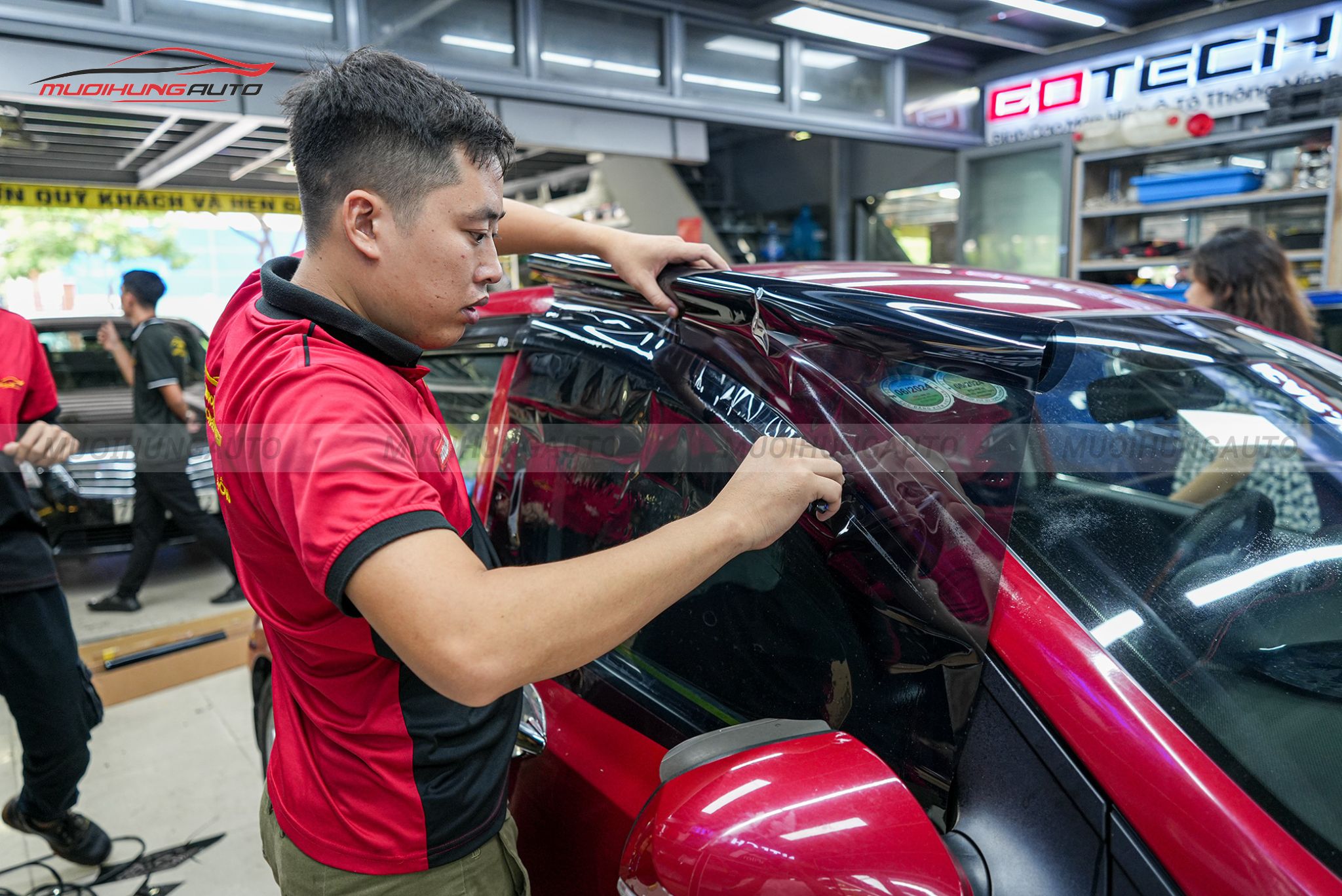 Dán phim cách nhiệt ô tô 3M Hyundai i10 2016