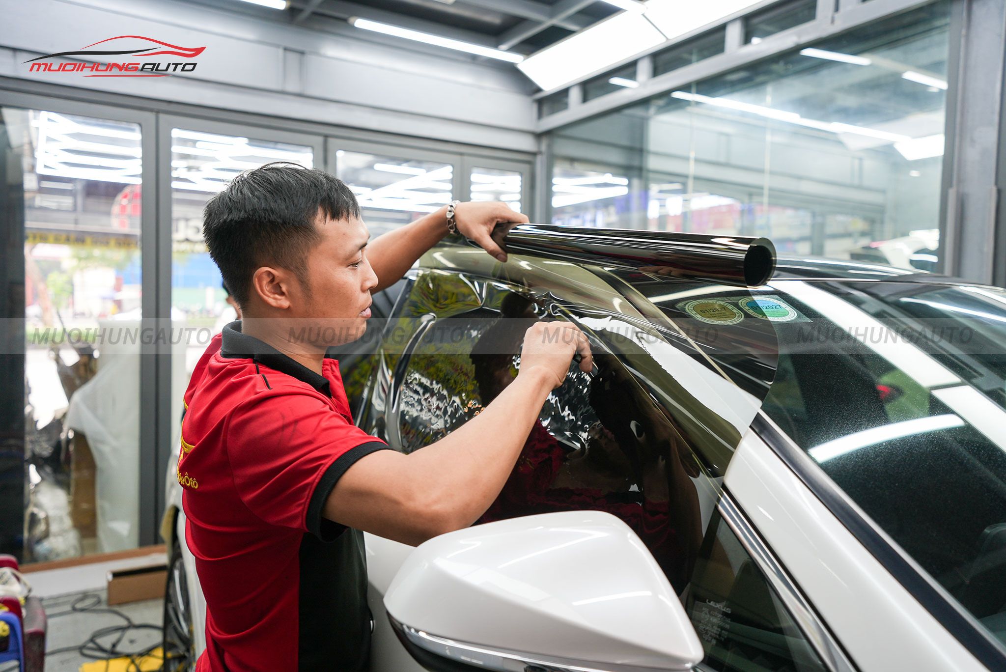 Dán phim cách nhiệt ô tô 3M Lexus RX350 2024