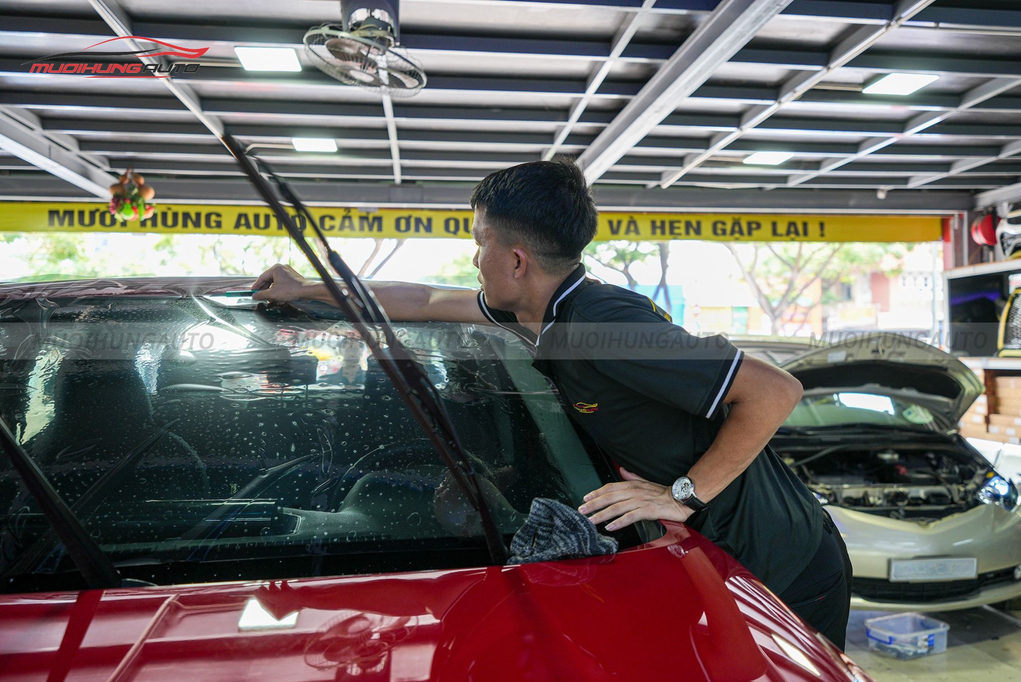 Dán phim cách nhiệt ô tô 3M Nissan Navara