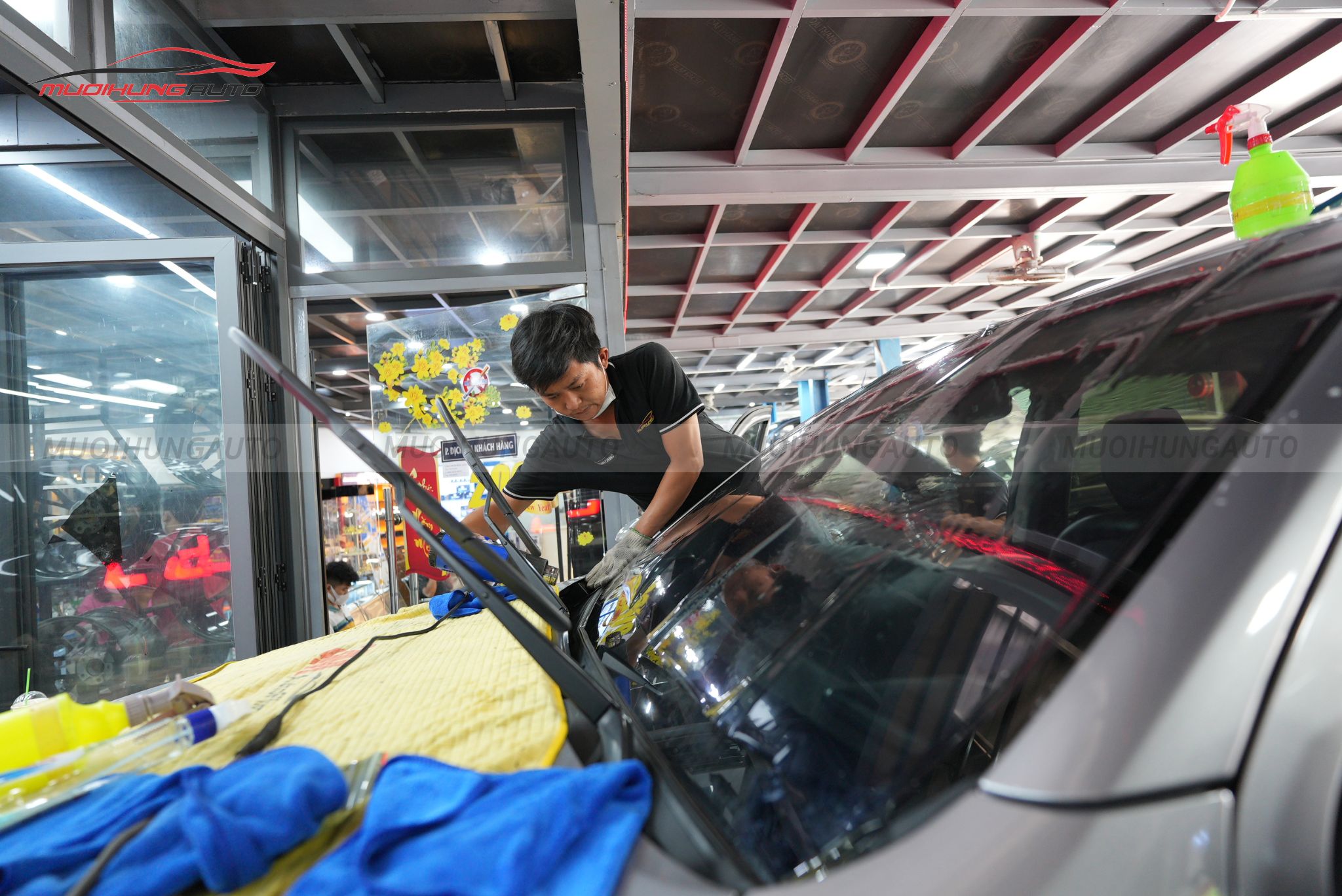 Dán phim cách nhiệt ô tô 3M Toyota Fortuner 2022