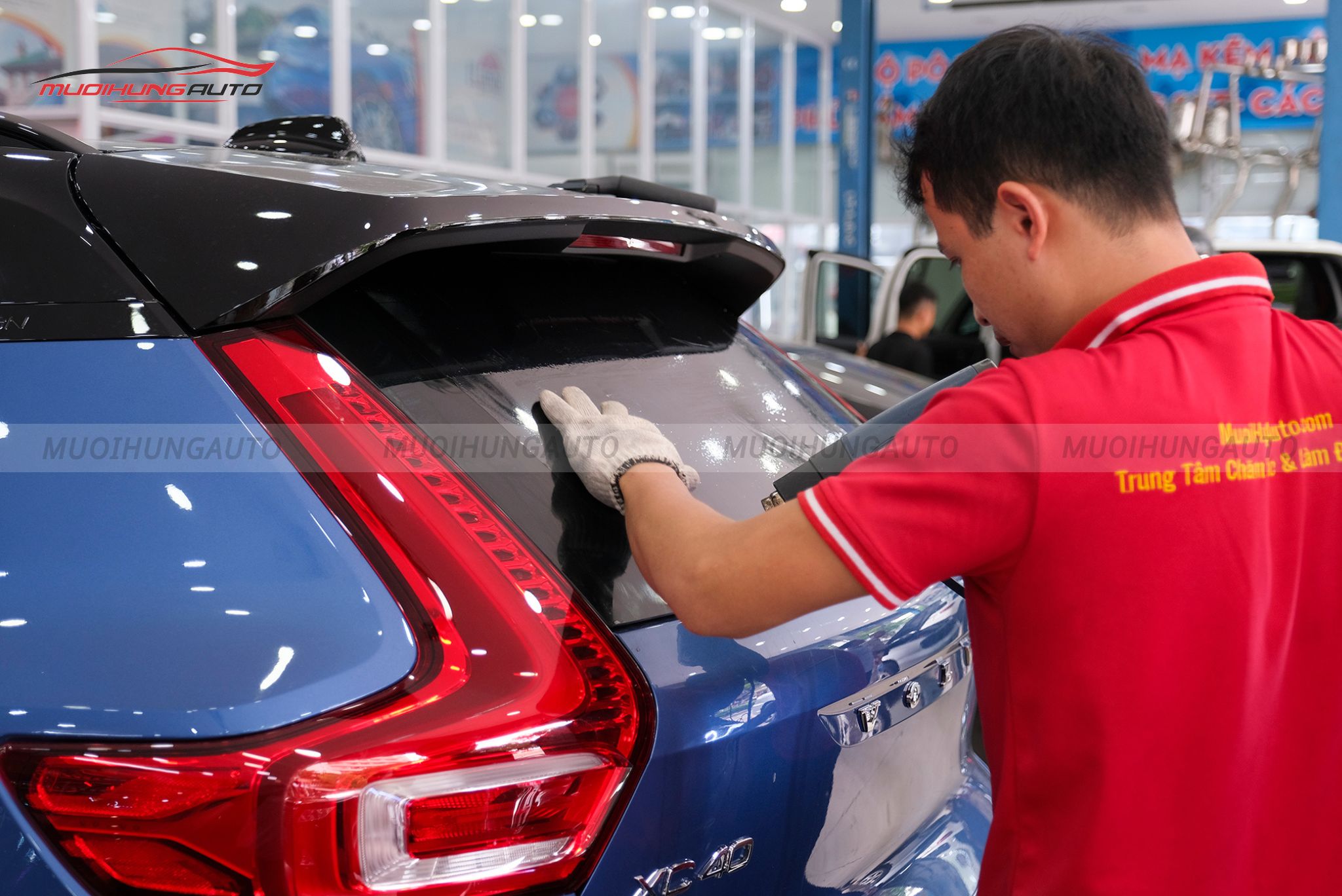 Dán phim cách nhiệt ô tô 3M Volvo XC40